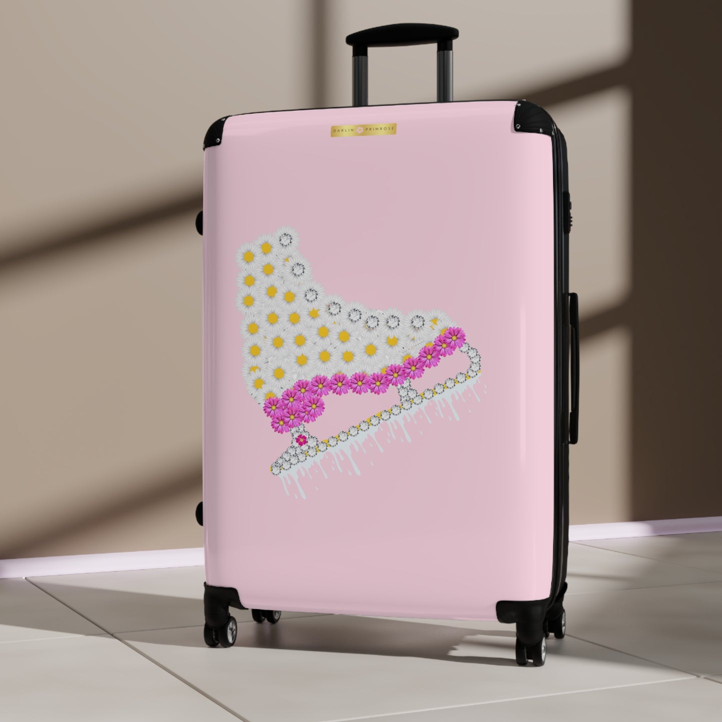 Your Skate was the Icing on the CAKE ( Pink) -Suitcase - Darlin Primrose