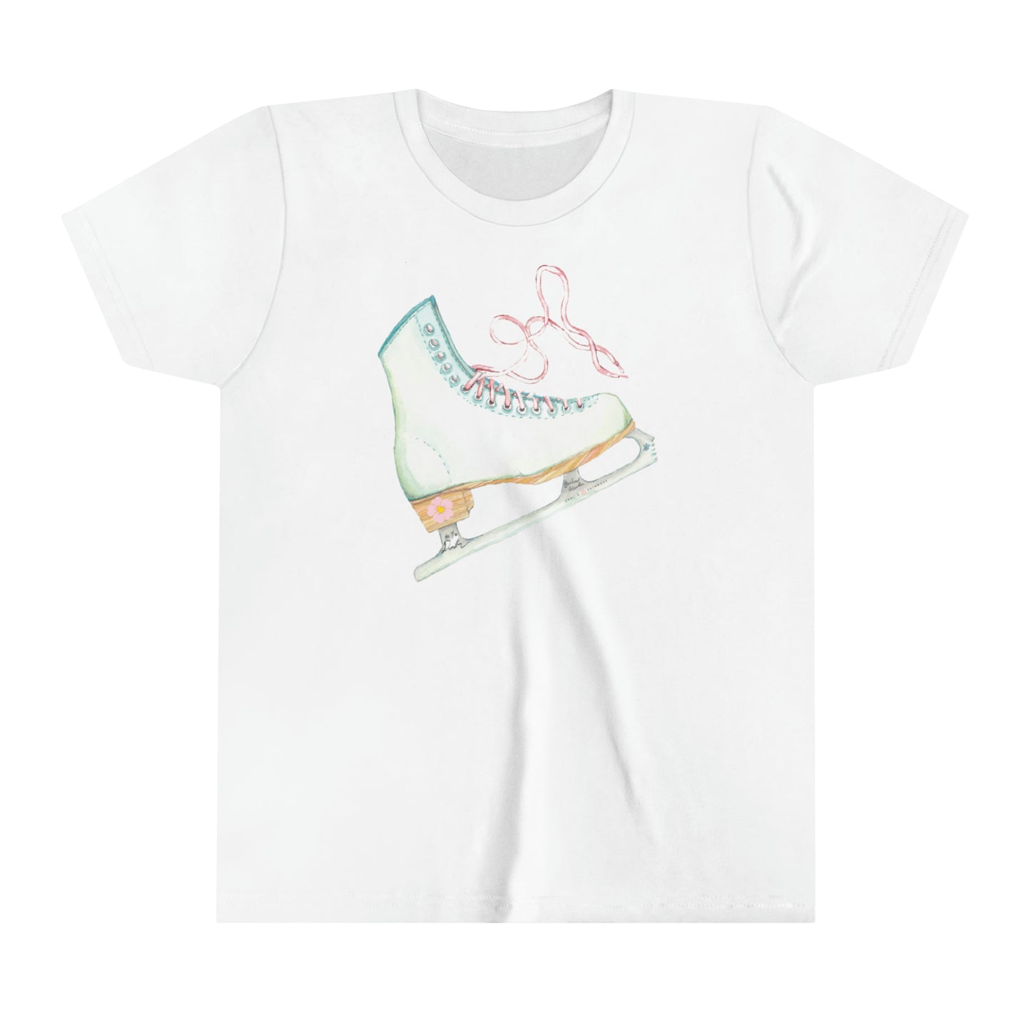 Art Skate-Kids Short Sleeve Tee - Darlin Primrose