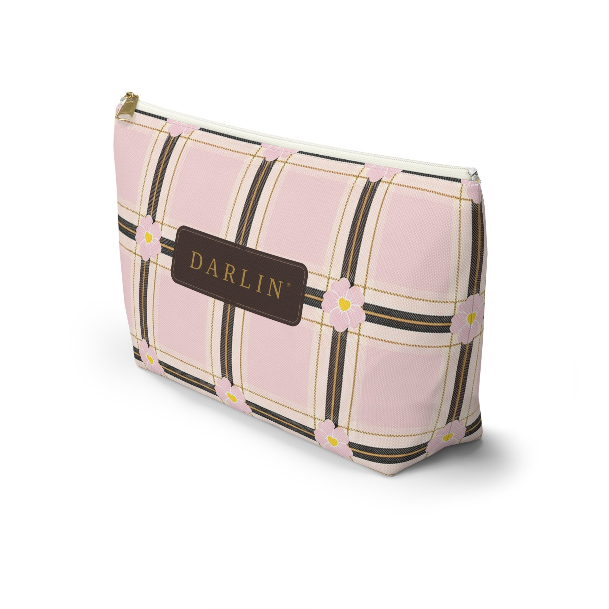DARLIN® Primrose Plaid Travel Pouch