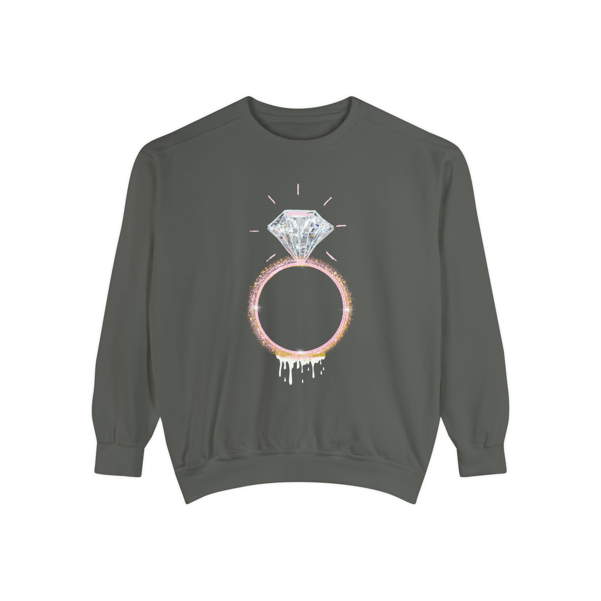 Melting Ice - Unisex Garment-Dyed Sweatshirt - Darlin Primrose