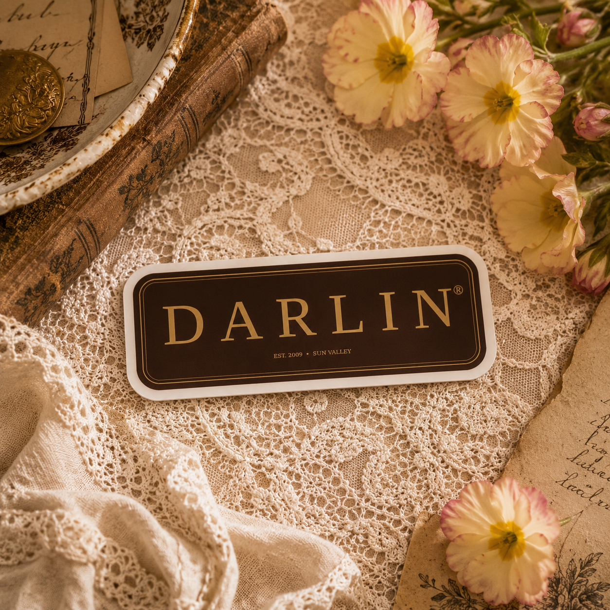 The DARLIN® Chocolate Heritage Sticker