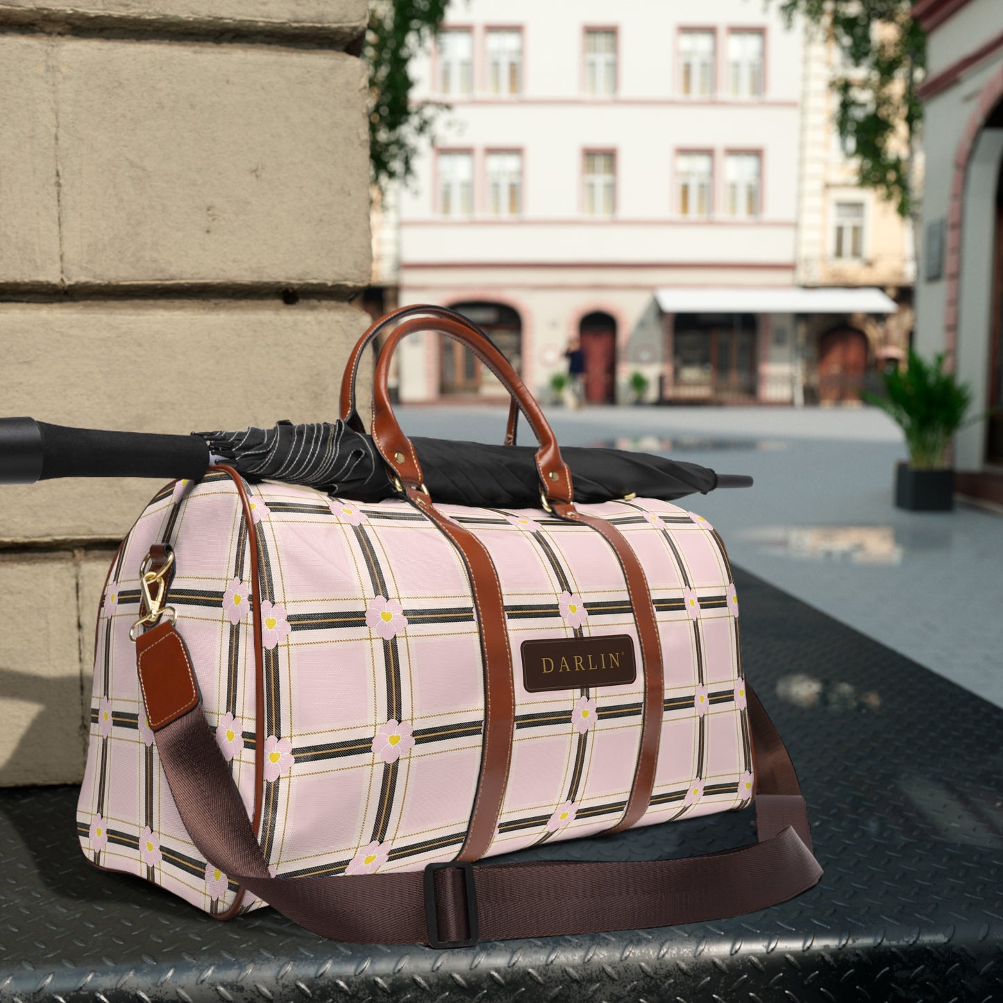 The DARLIN® Primrose Plaid Weekender