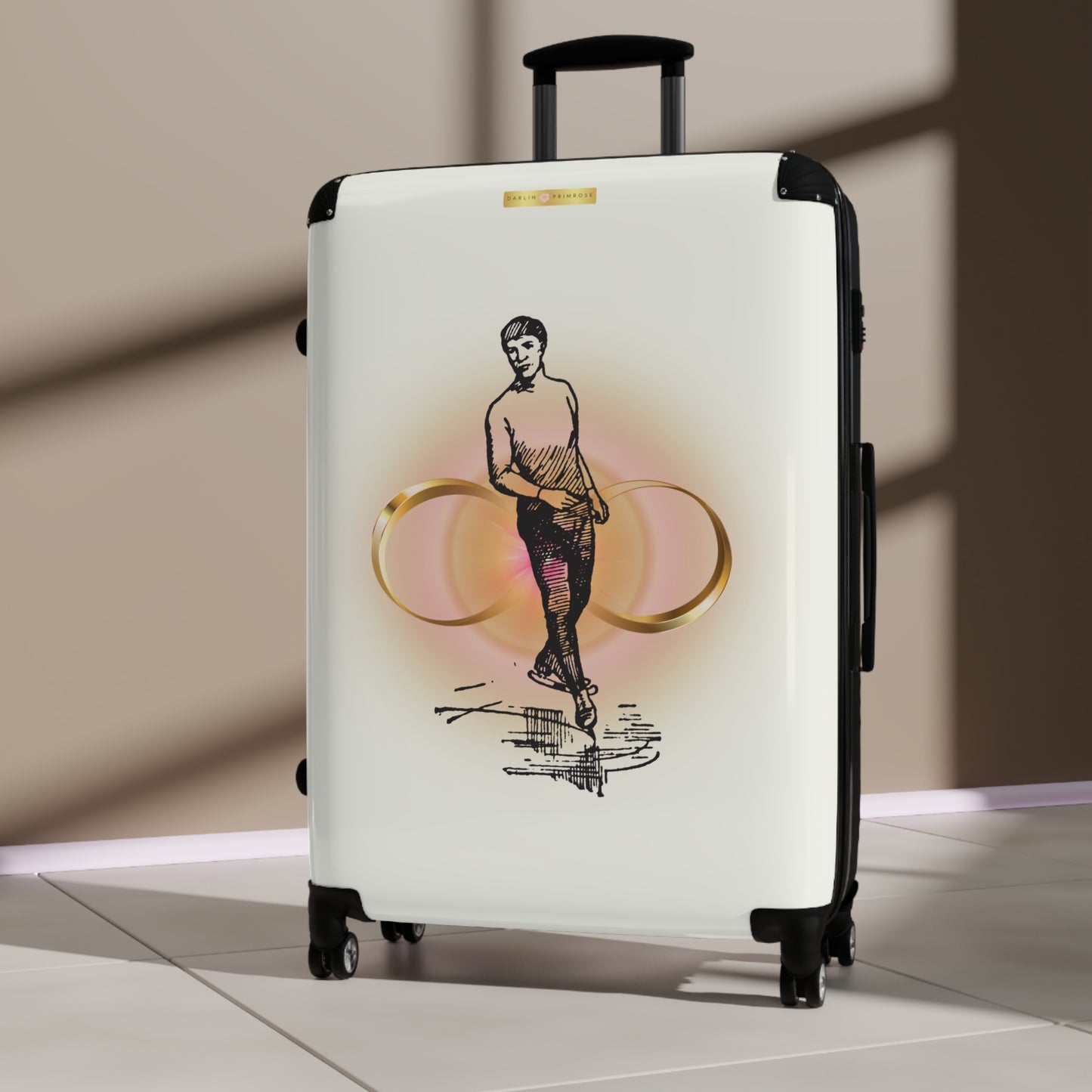 Figure Infinity ( Cream) -Suitcase - Darlin Primrose