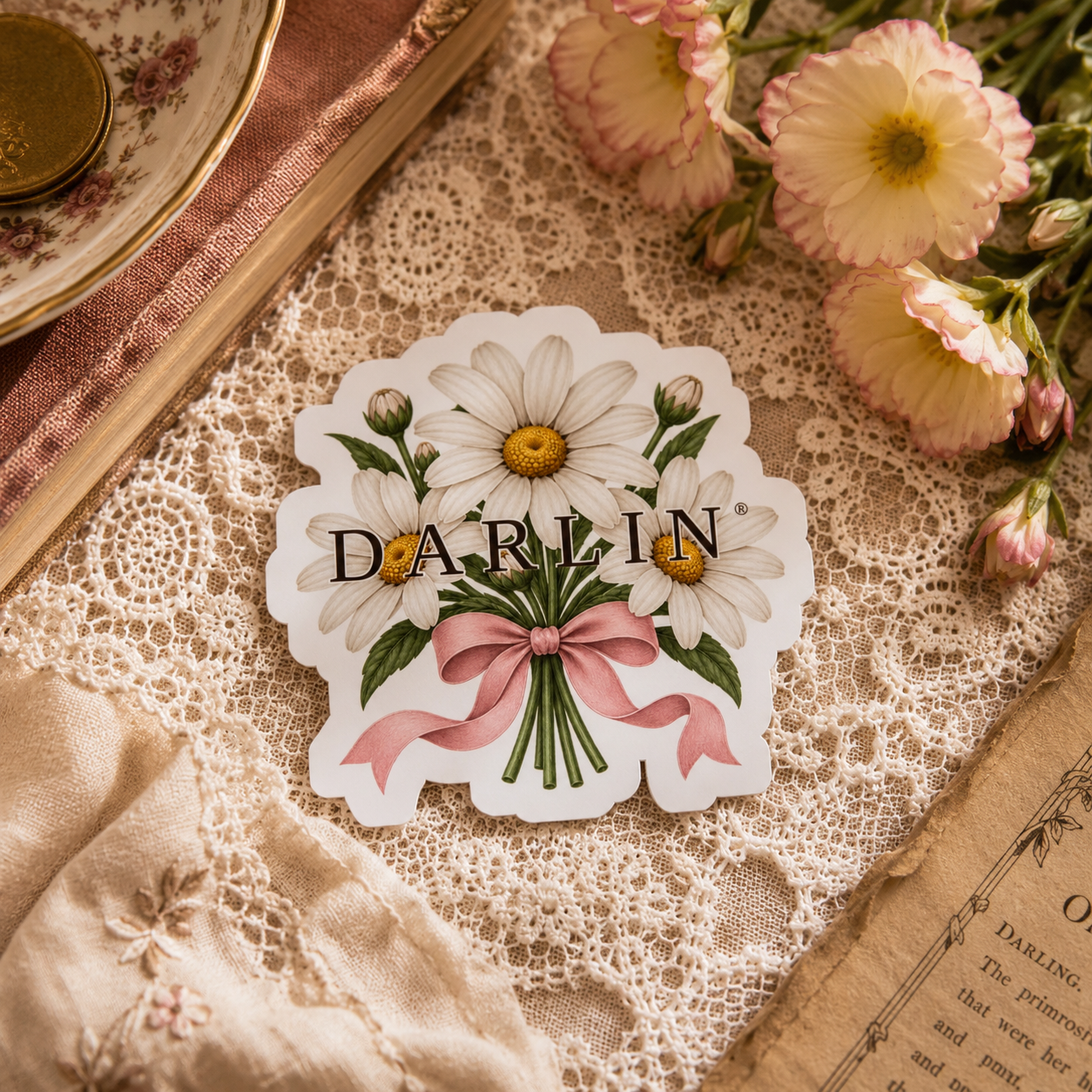 The DARLIN® Daisies Sticker
