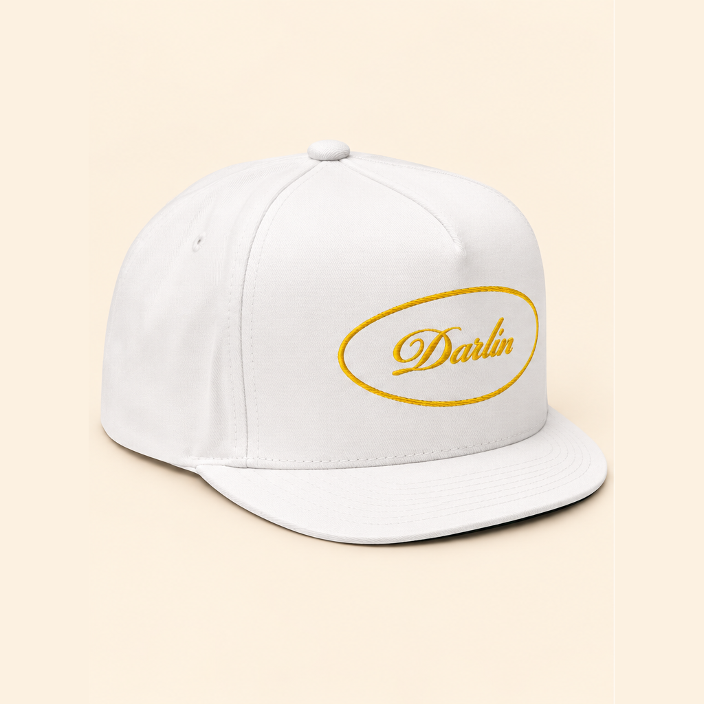 DARLIN® Gold Oval Snapback Hat