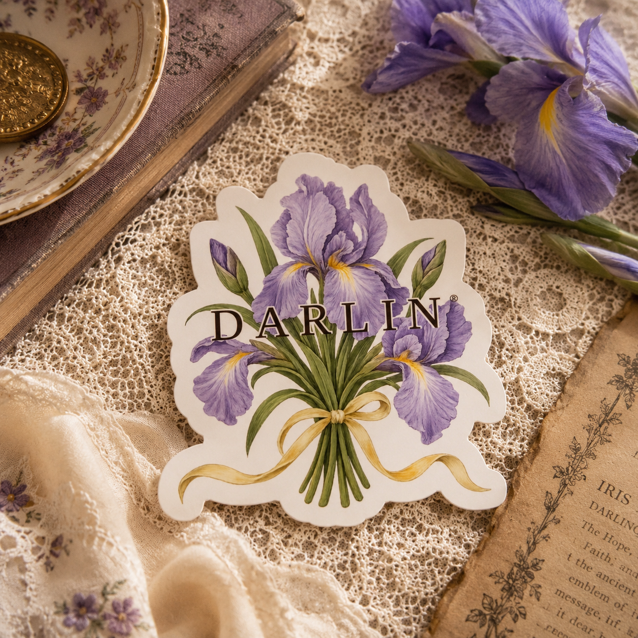 The DARLIN® Iris Sticker