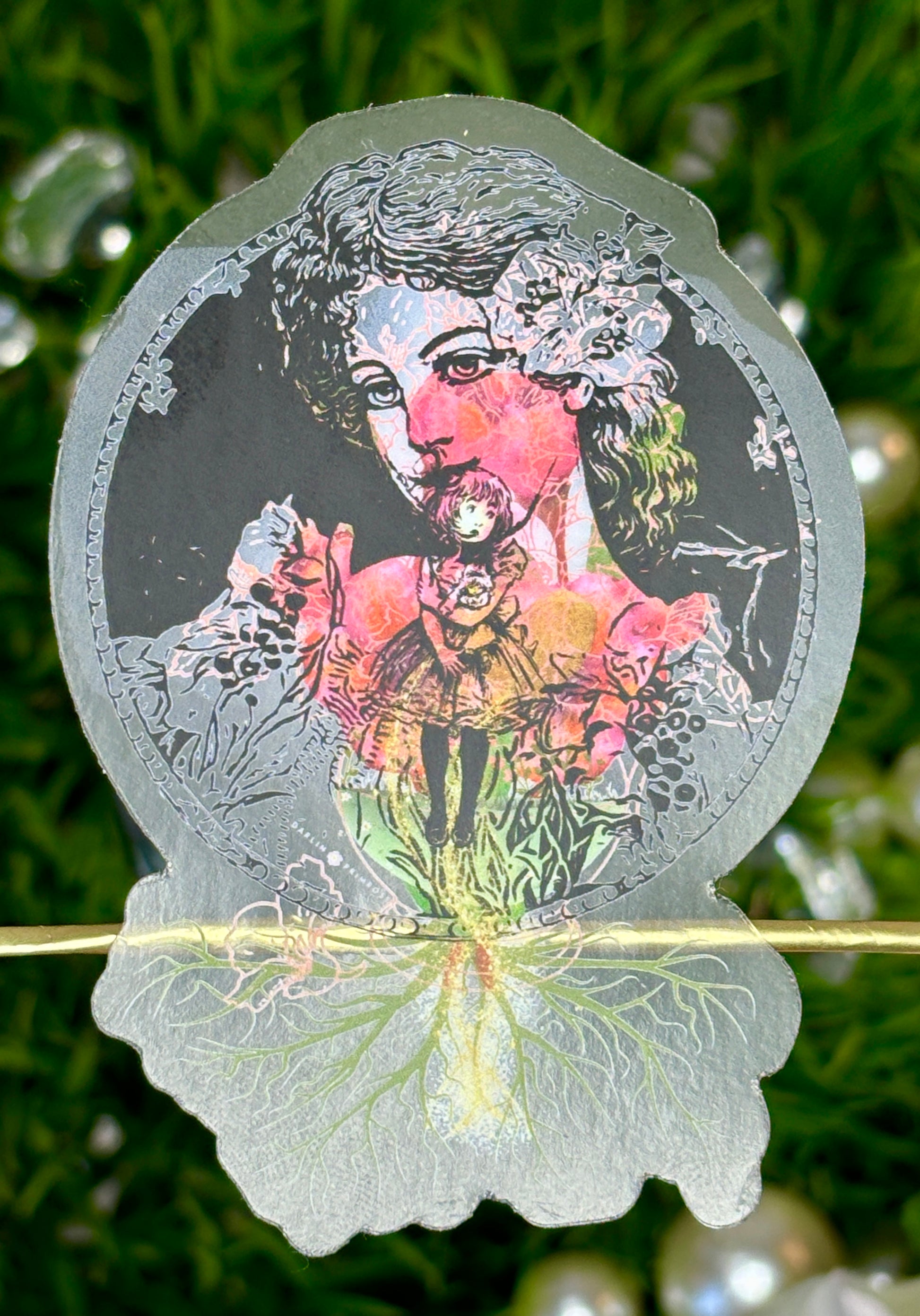 Inner Child - CLEAR WATERPROOF VINYL STICKER, 2.17 x 3" - Darlin Primrose