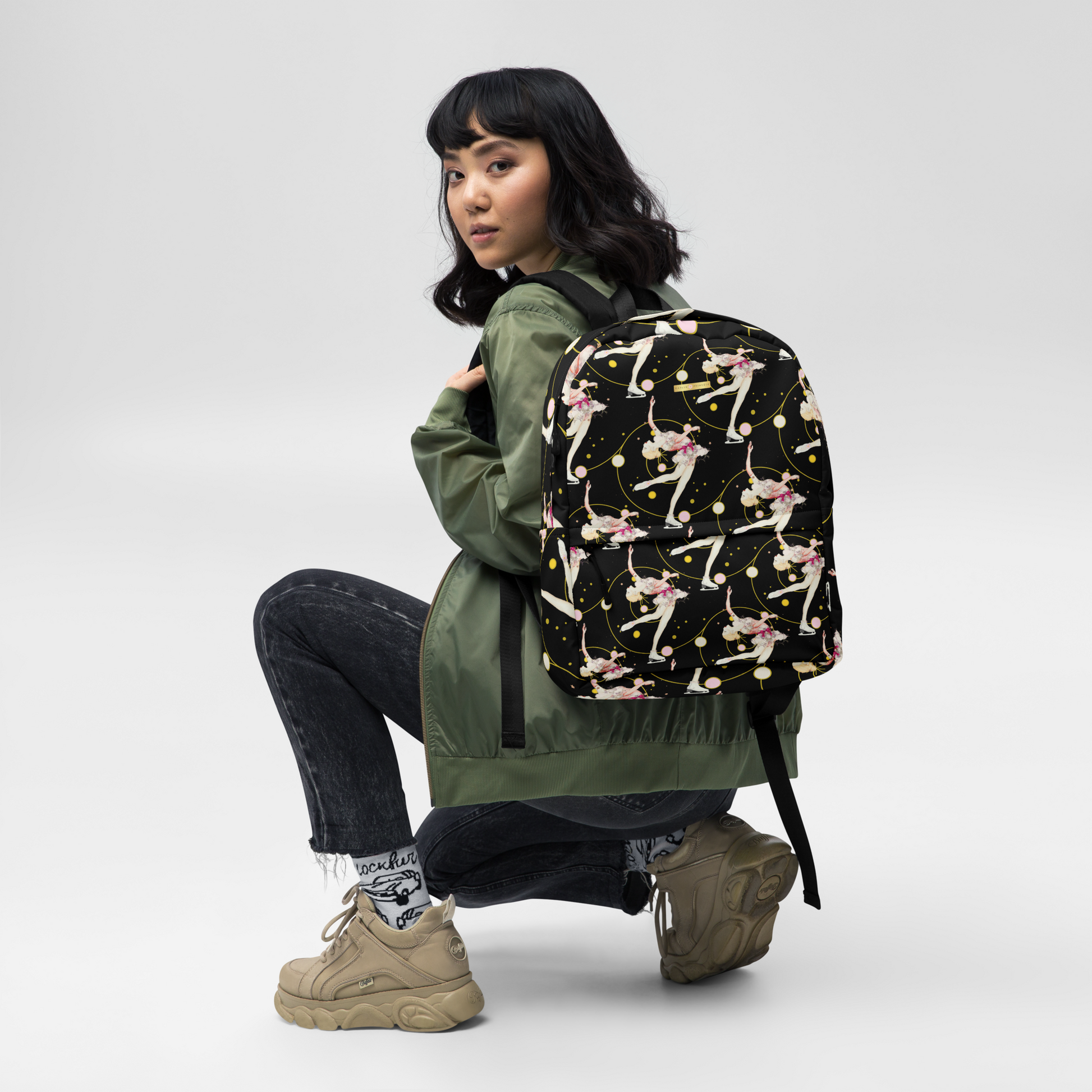 To spinfinity and beyond - Backpack - Darlin Primrose
