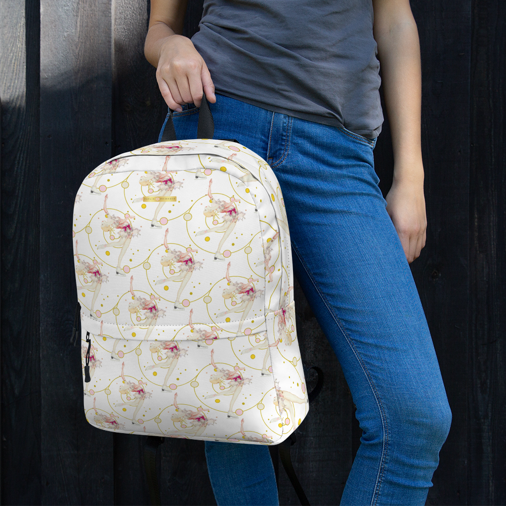 Spinfinity ( White) Backpack - Darlin Primrose