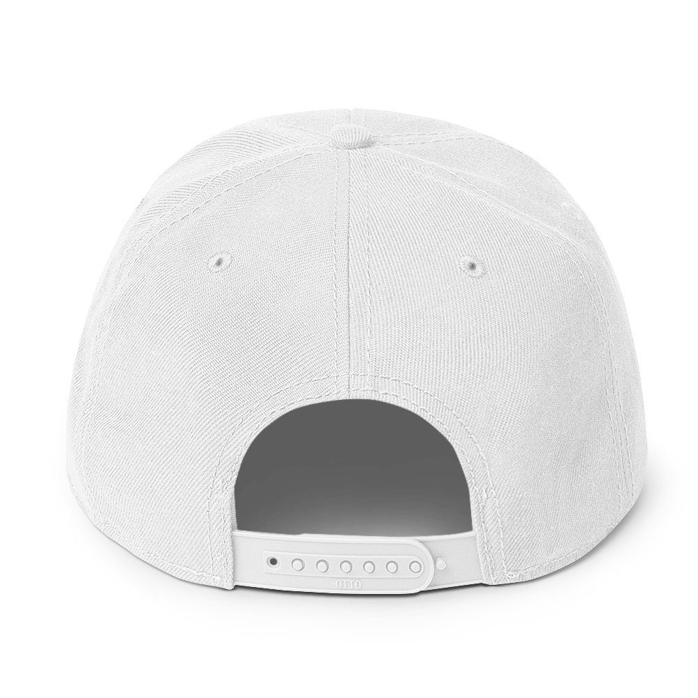snapback-hat-white-back
Back view of white DARLIN® Ride Snapback Hat with adjustable snapback closure