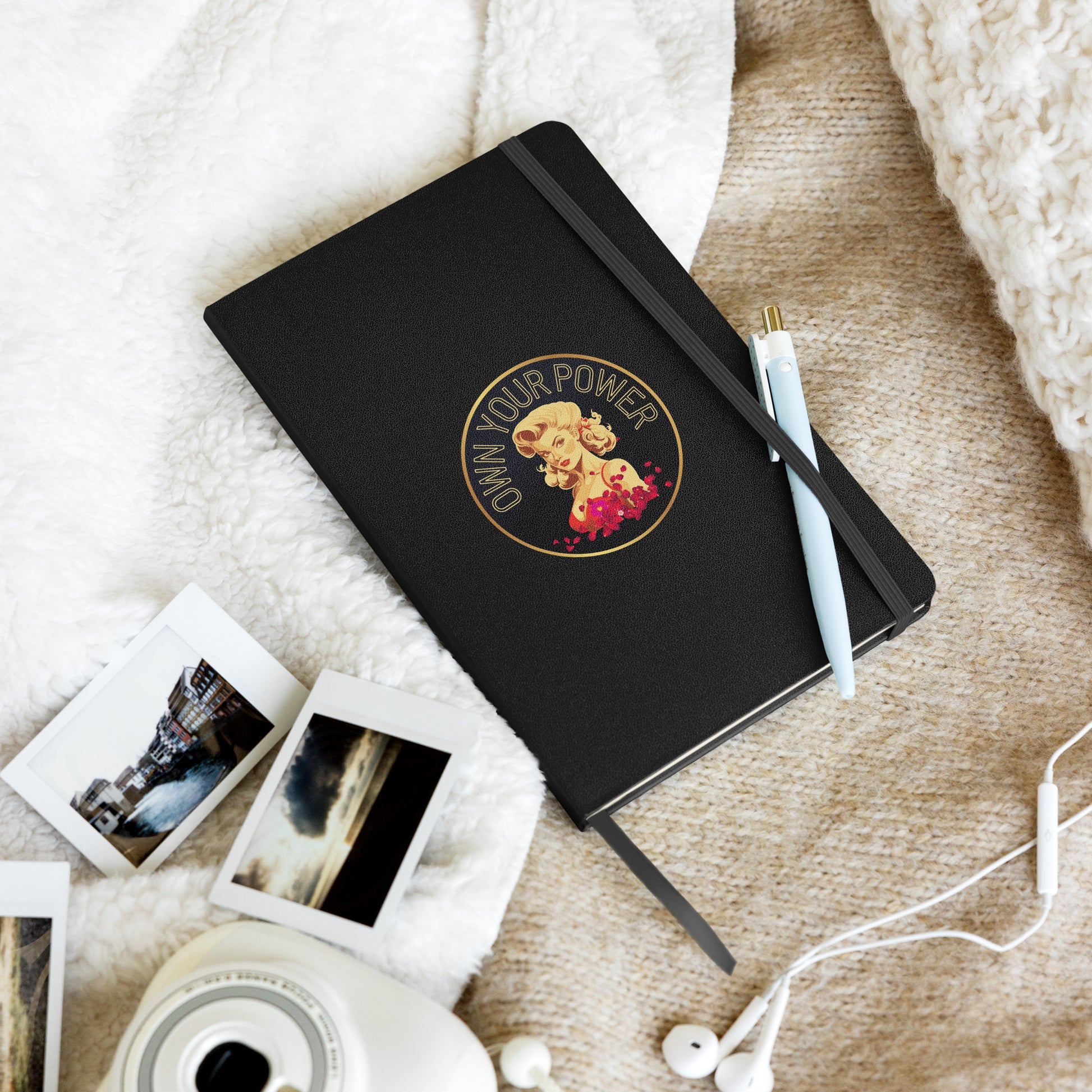 Own Your Power -Hardcover bound notebook - Darlin Primrose