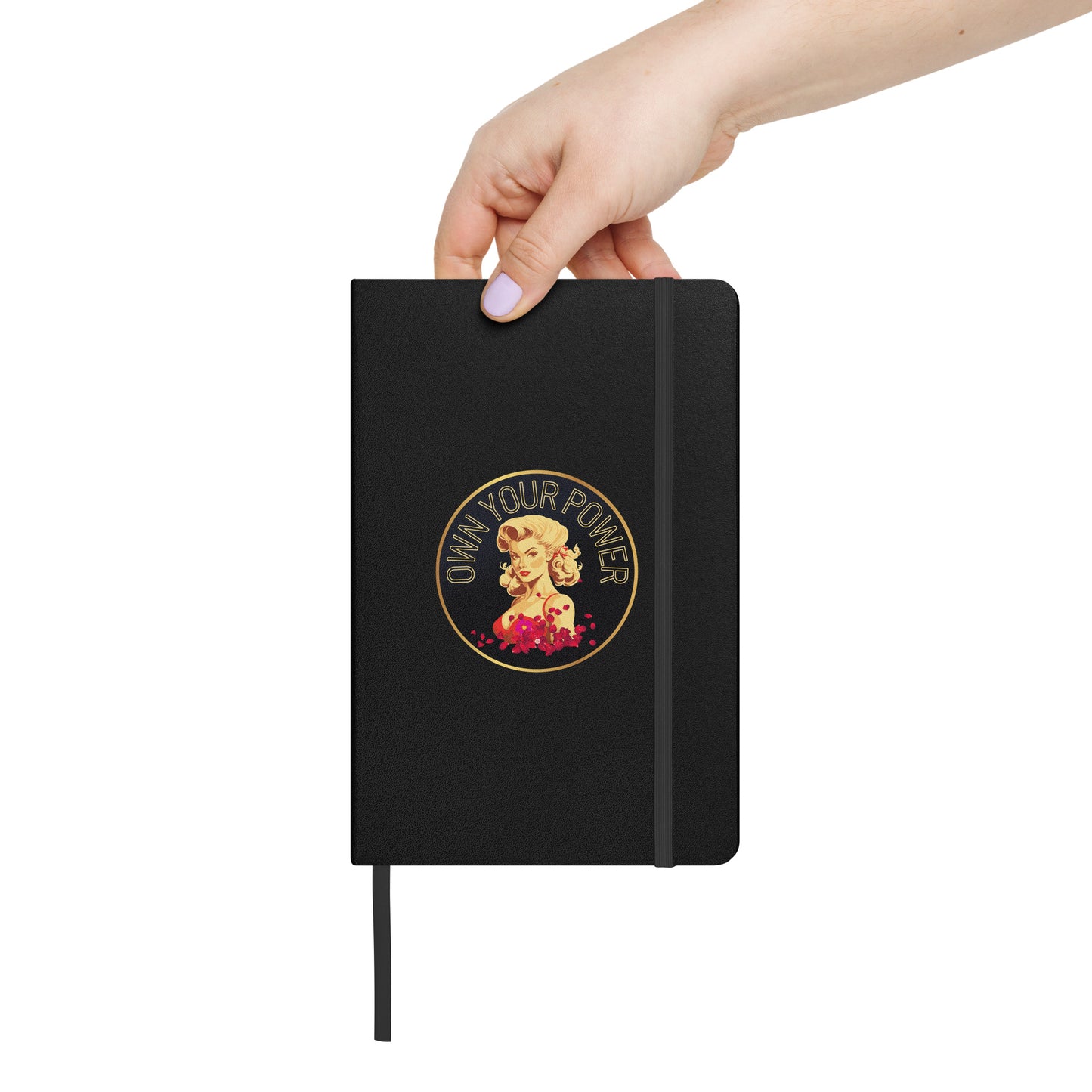 Own Your Power -Hardcover bound notebook - Darlin Primrose