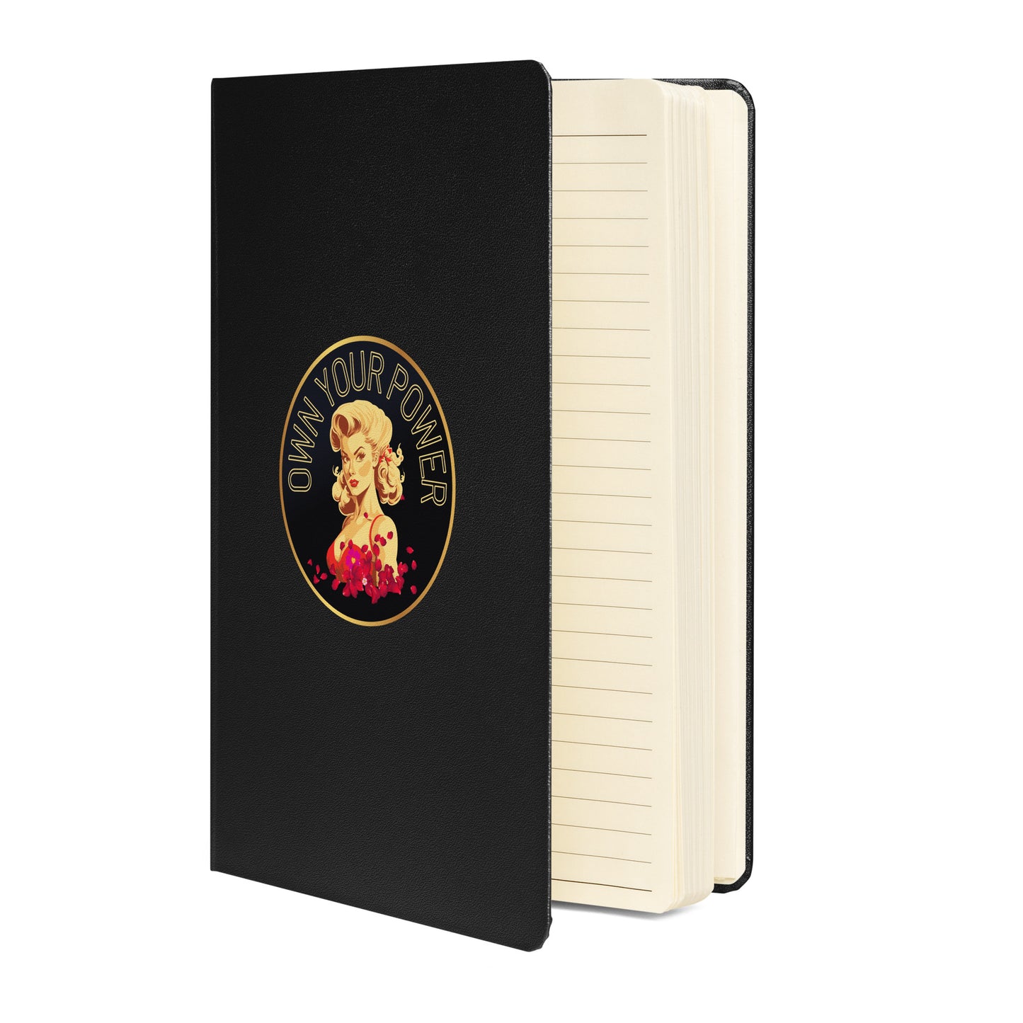 Own Your Power -Hardcover bound notebook - Darlin Primrose