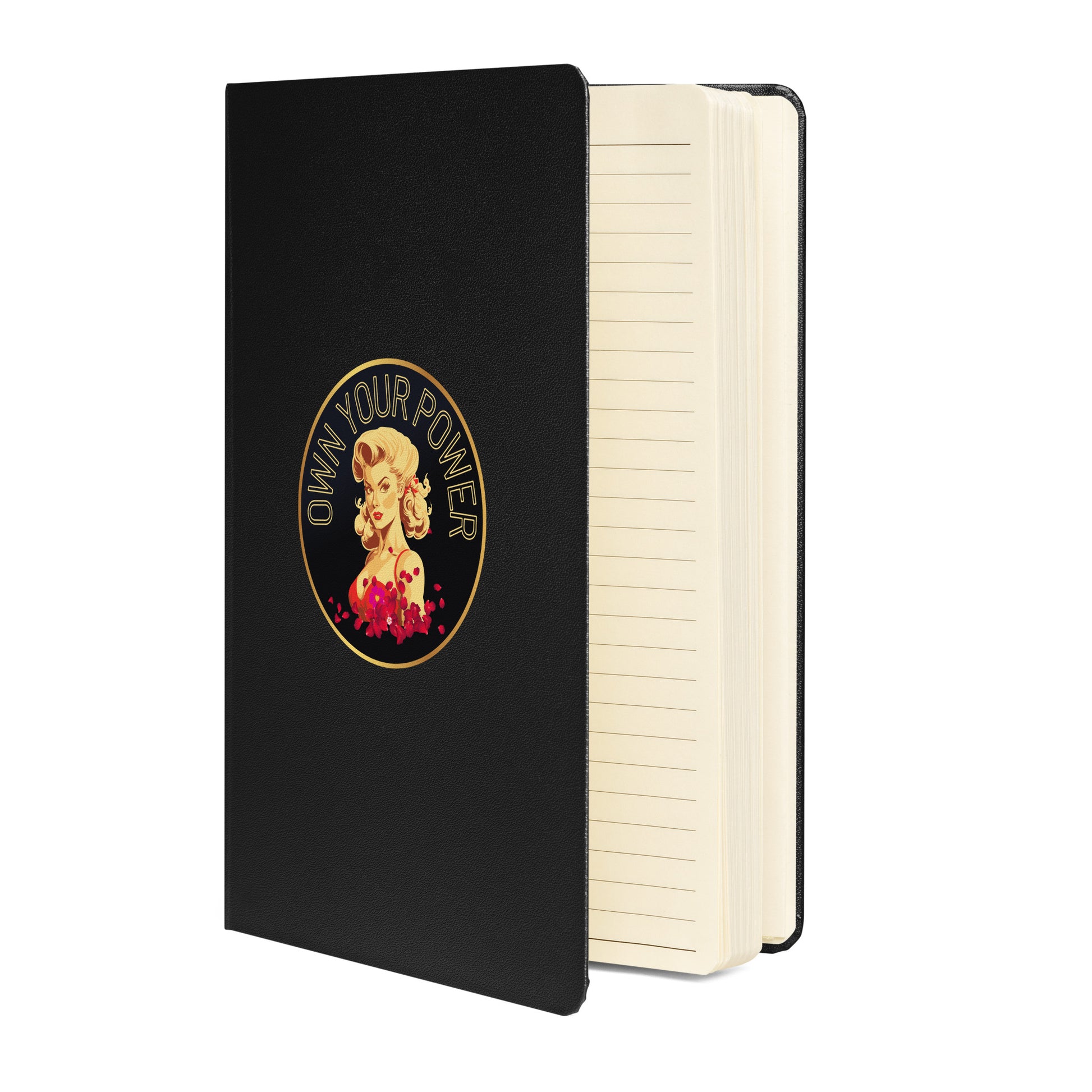 Own Your Power -Hardcover bound notebook - Darlin Primrose