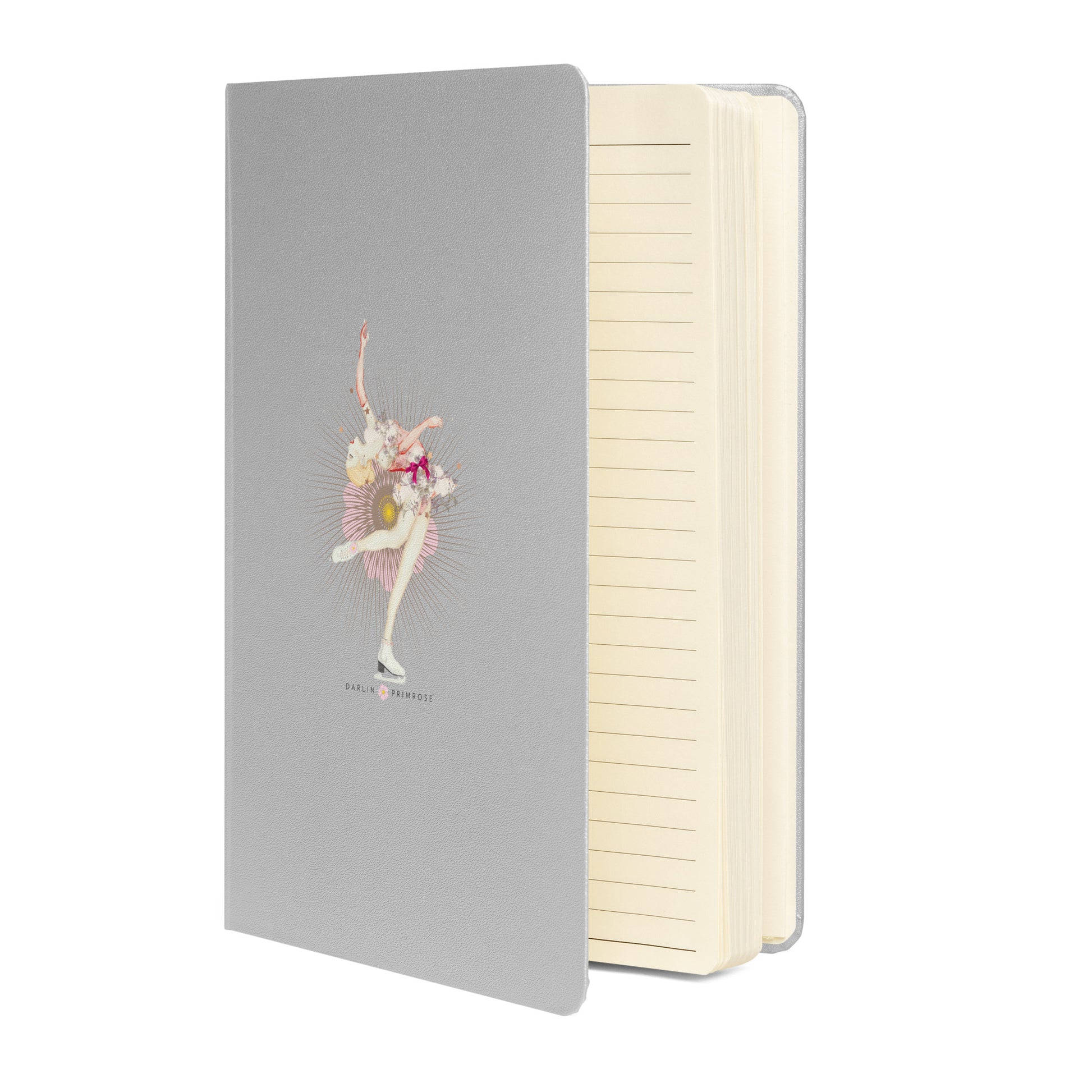 Magic Layback Skater -Hardcover bound notebook - Darlin Primrose