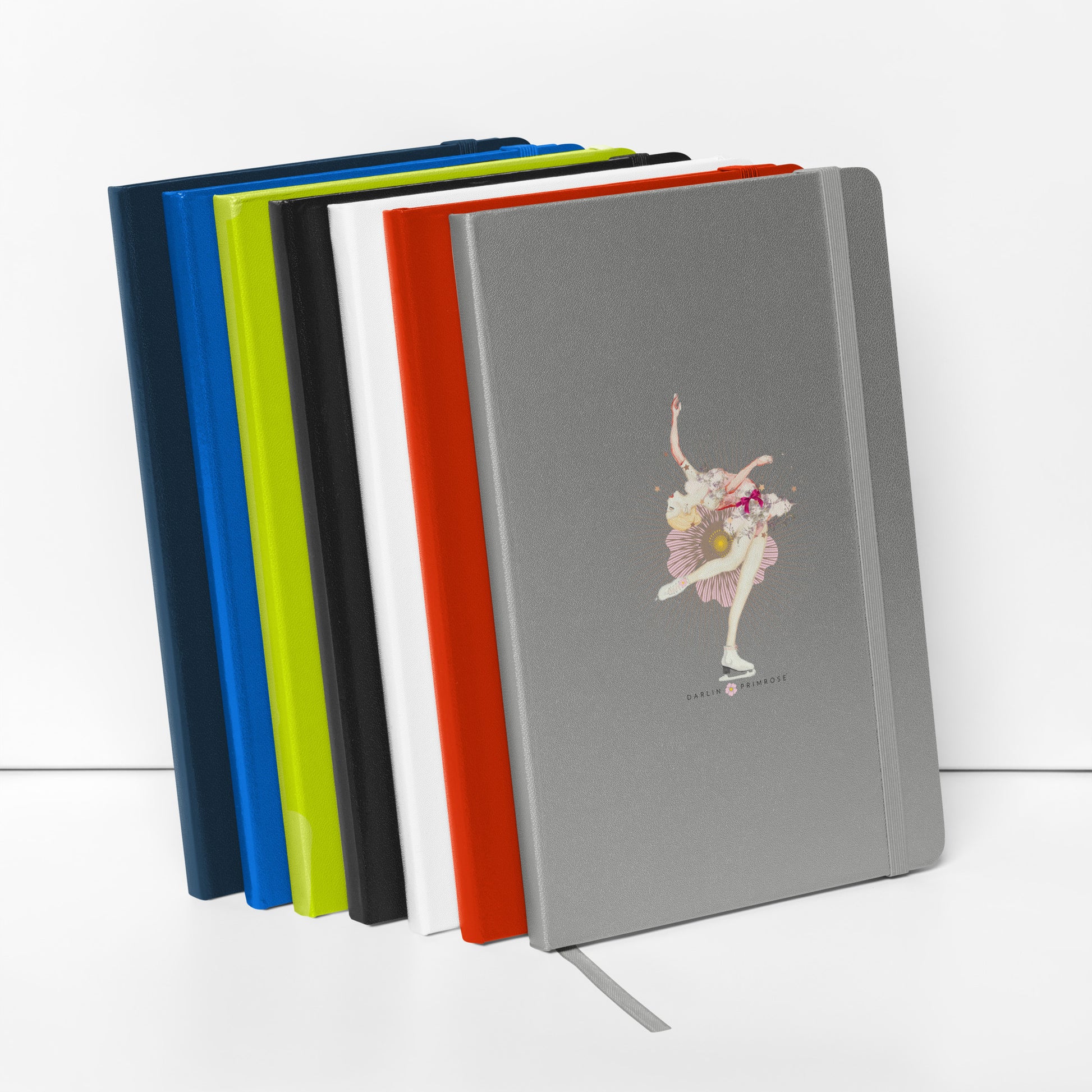 Magic Layback Skater -Hardcover bound notebook - Darlin Primrose