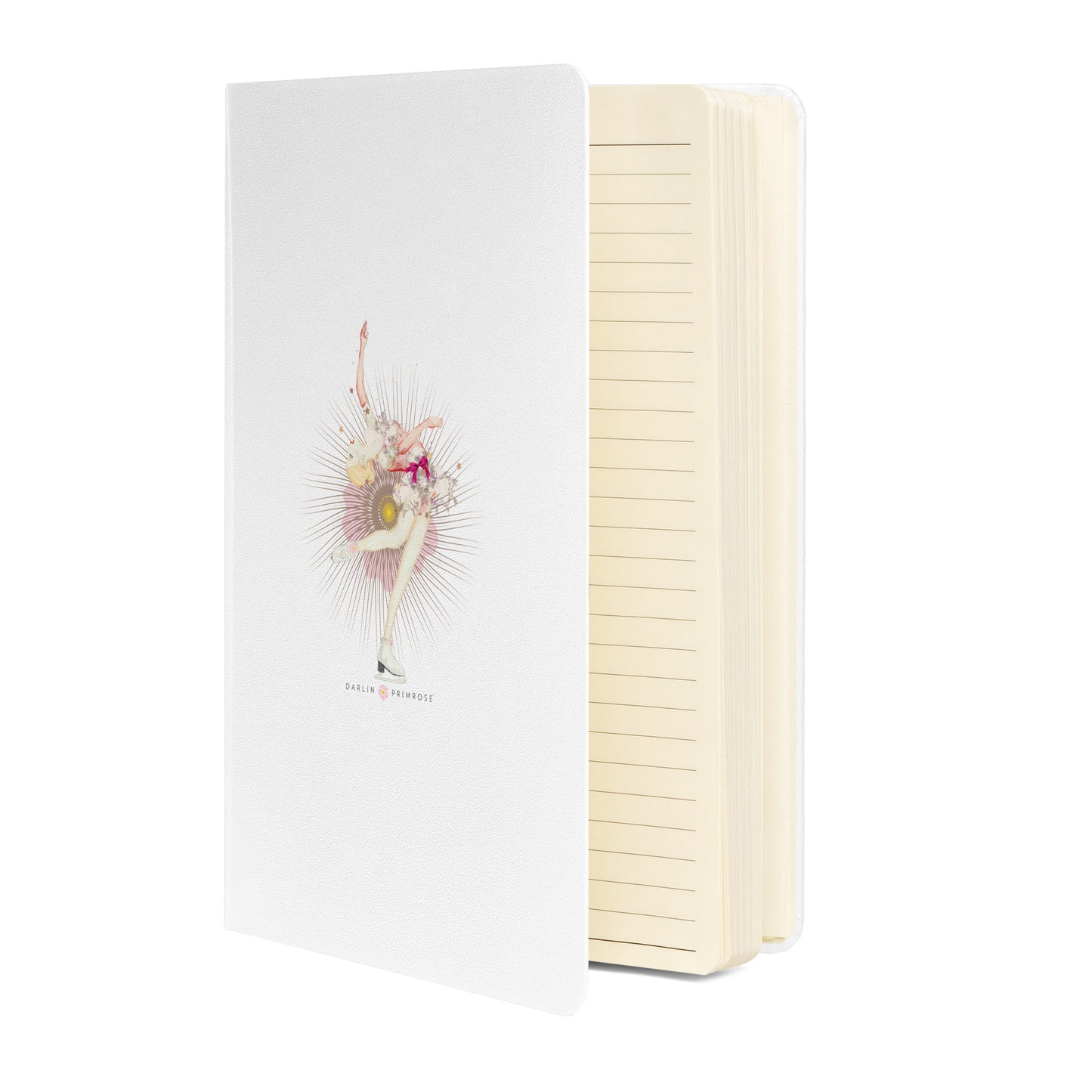 Magic Layback Skater -Hardcover bound notebook - Darlin Primrose
