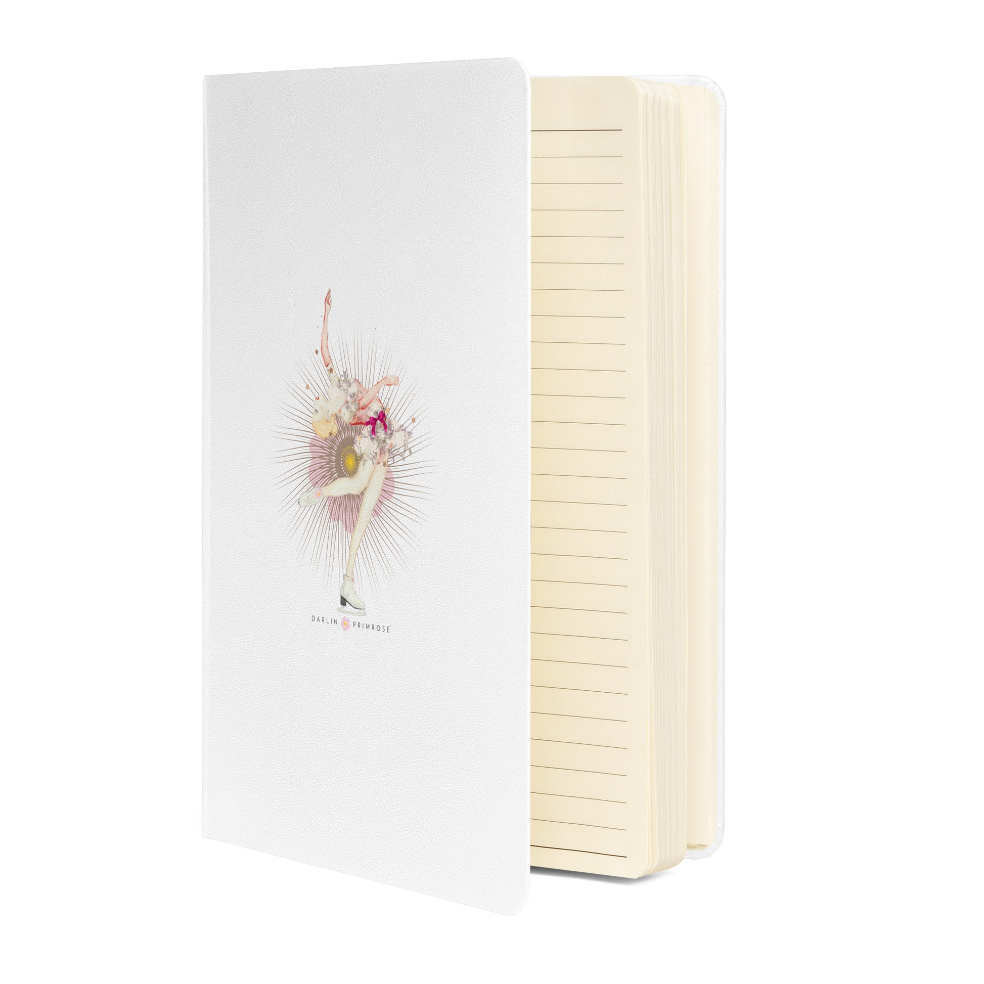 Magic Layback Skater -Hardcover bound notebook - Darlin Primrose