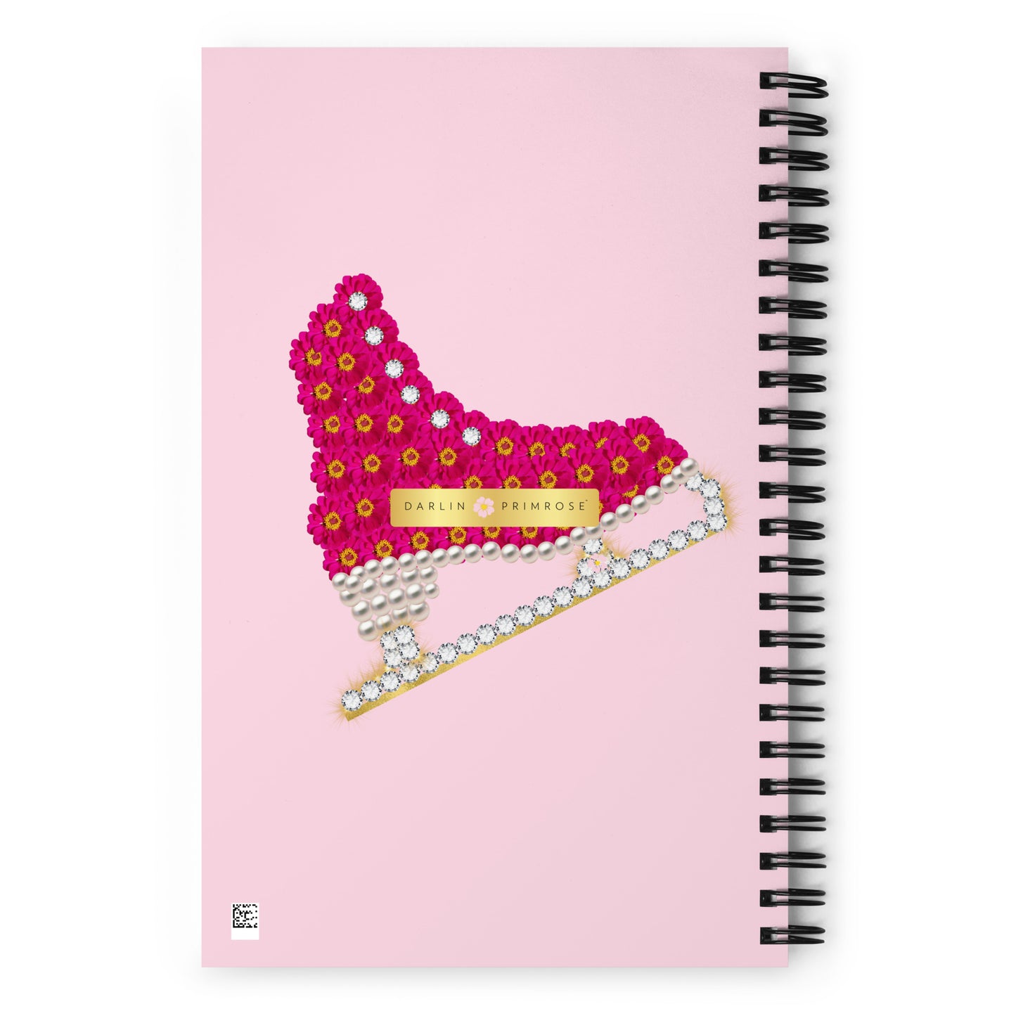 Flower Power Skate -Spiral notebook - Darlin Primrose