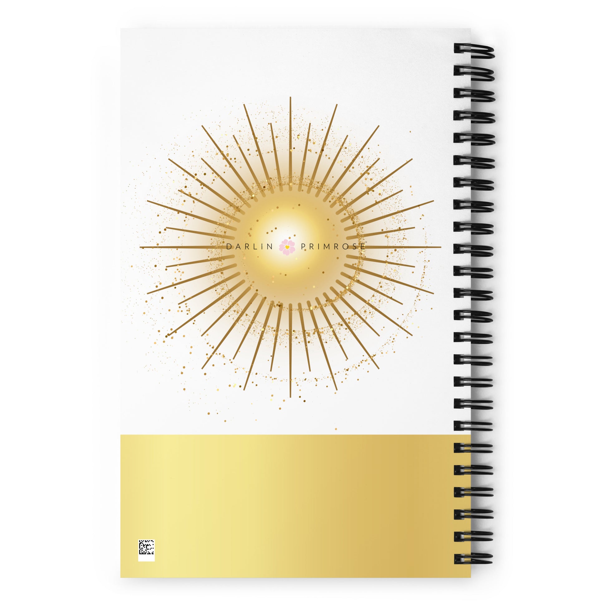 You can be a calm MESS or a garden of wildflowers -Spiral notebook - Darlin Primrose