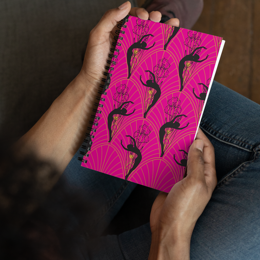 Art Silhouette Arch-Spiral notebook - Darlin Primrose