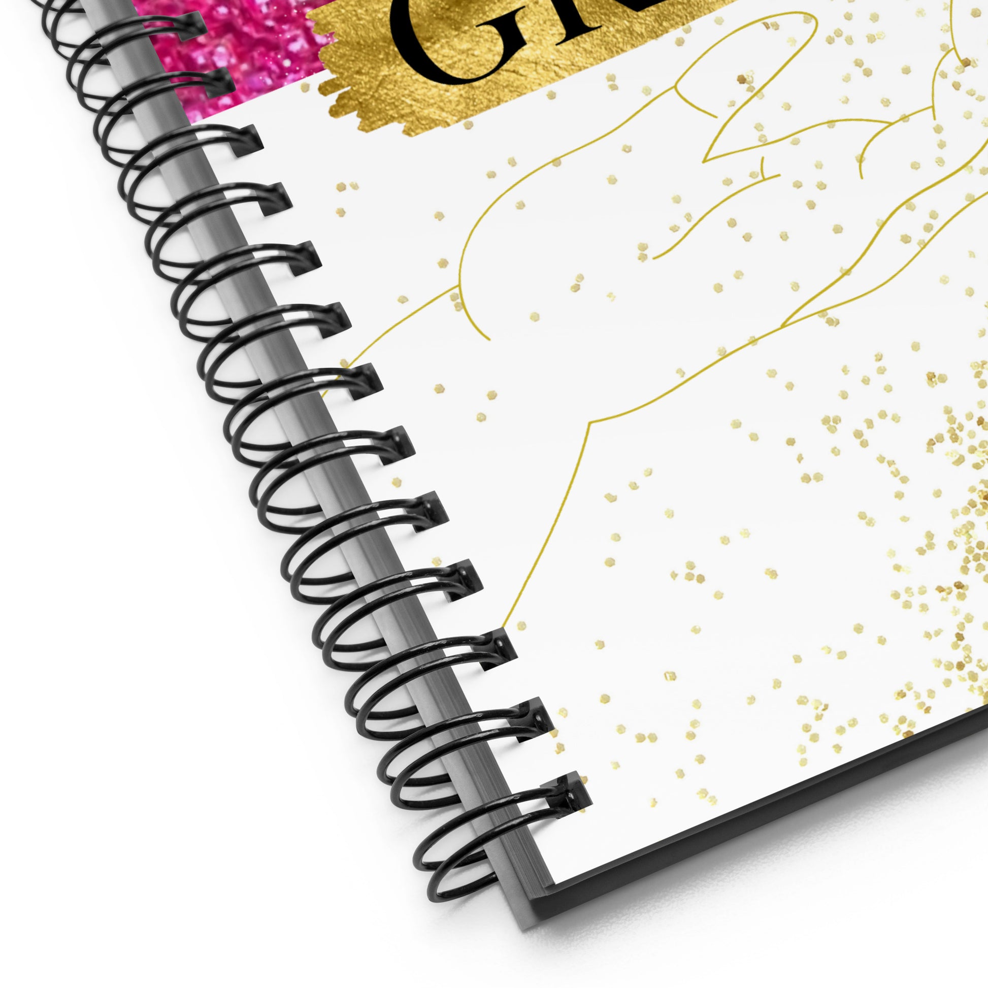 Give yourself GRACE -Spiral Notebook - Darlin Primrose