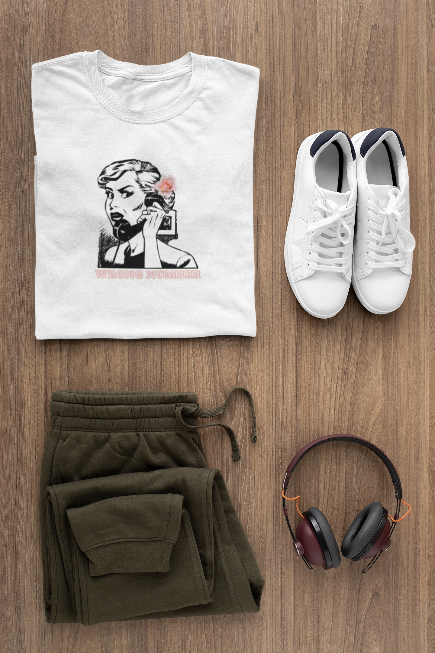 Wrong Number Wendy-Woman's Softstyle Tee-Darlin Primrose™