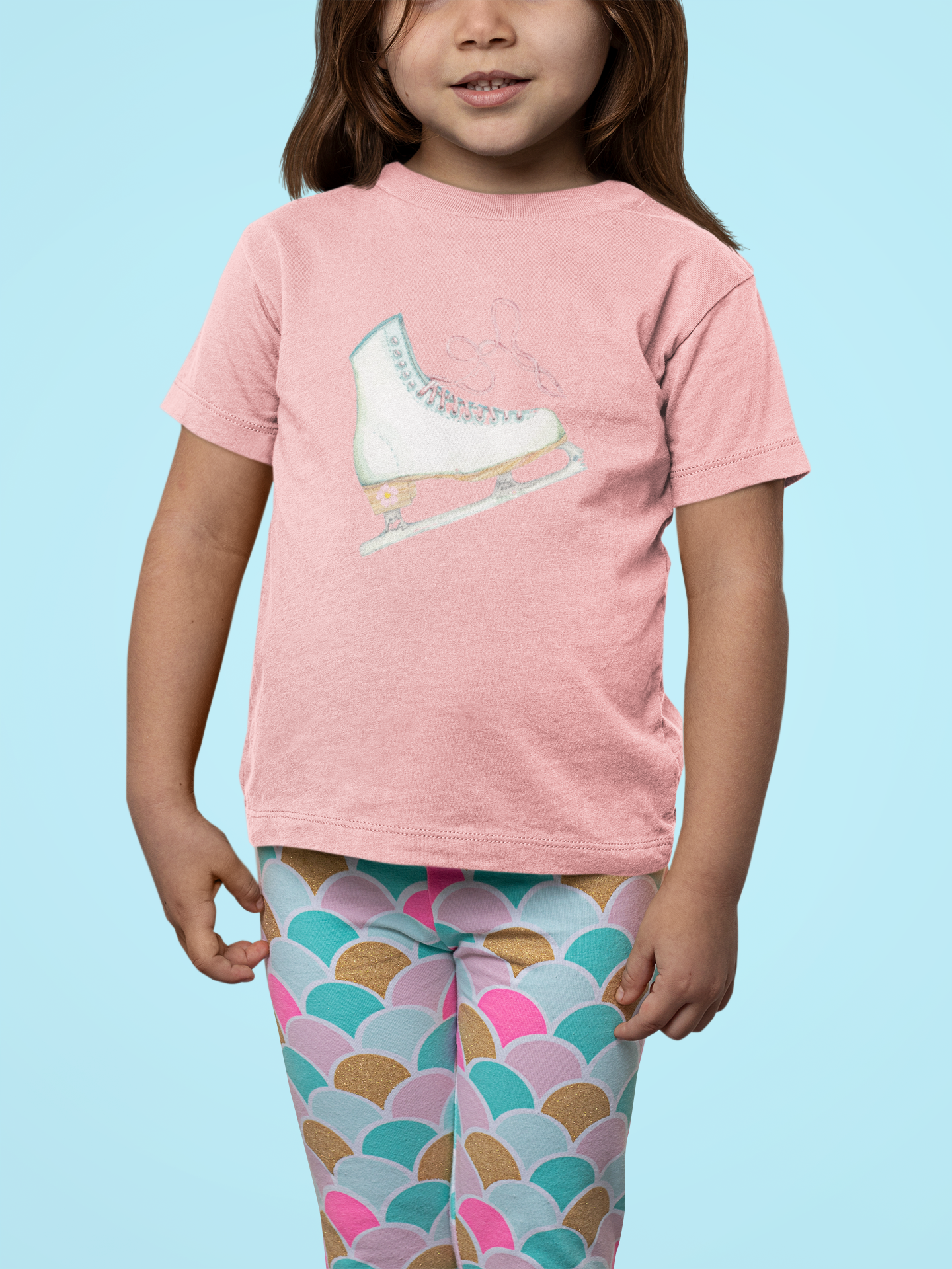 Art Skate-Kids Short Sleeve Tee - Darlin Primrose