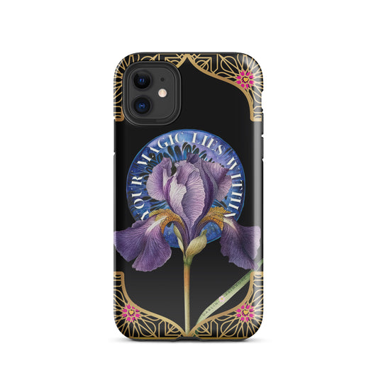 Your MAGIC lies within® Iris Eye - Tough Case for iPhone® - Darlin Primrose