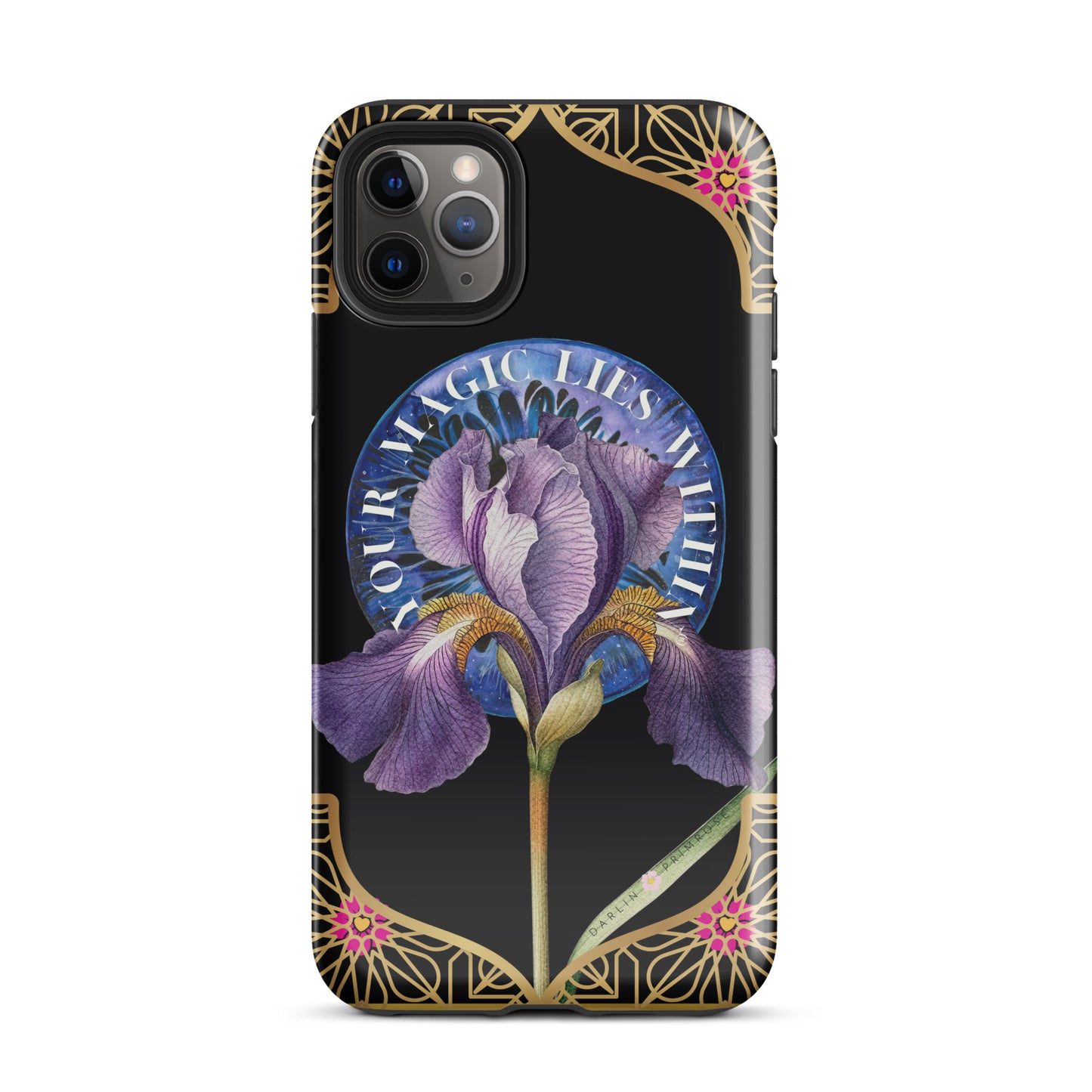 Your MAGIC lies within® Iris Eye - Tough Case for iPhone® - Darlin Primrose
