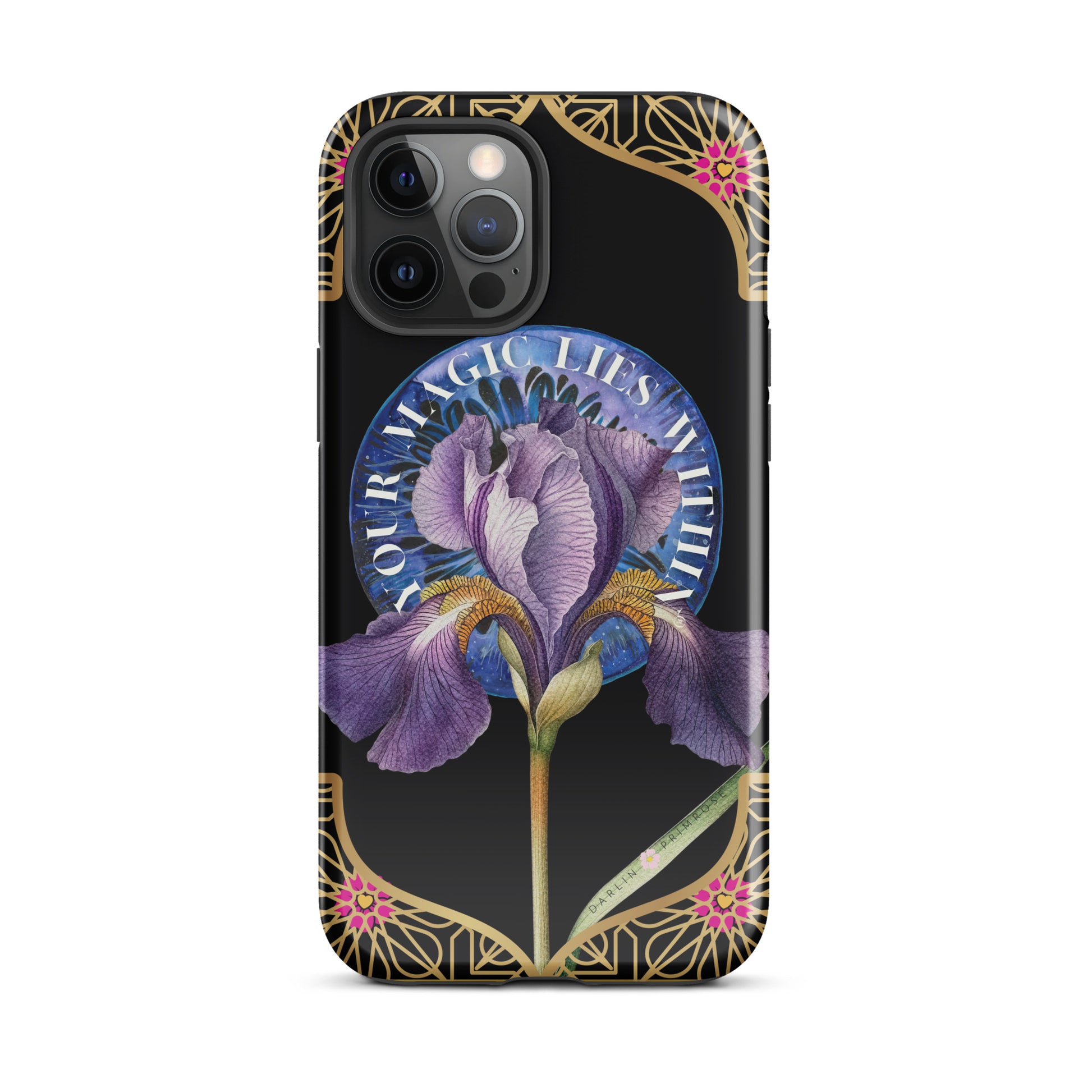 Your MAGIC lies within® Iris Eye - Tough Case for iPhone® - Darlin Primrose