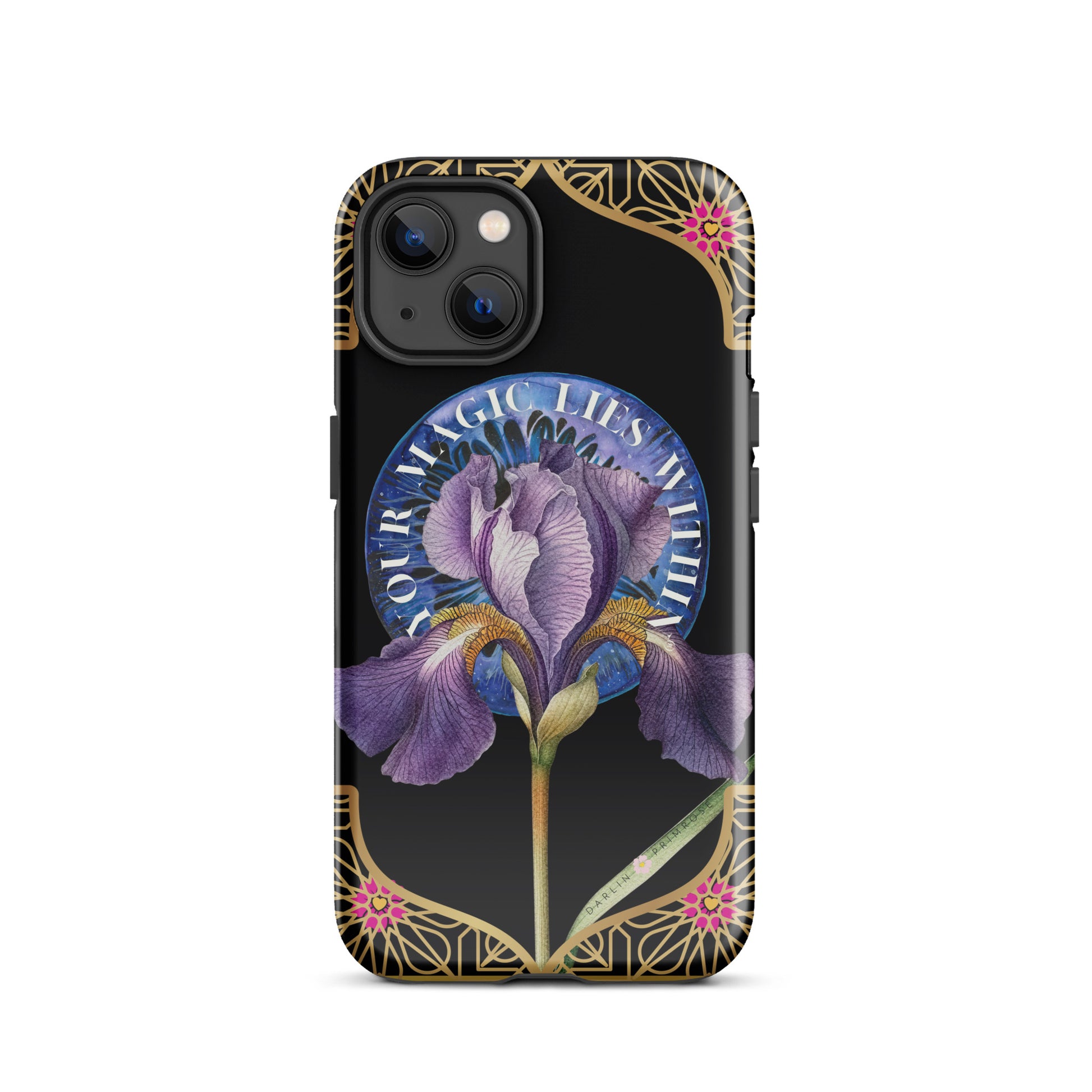 Your MAGIC lies within® Iris Eye - Tough Case for iPhone® - Darlin Primrose