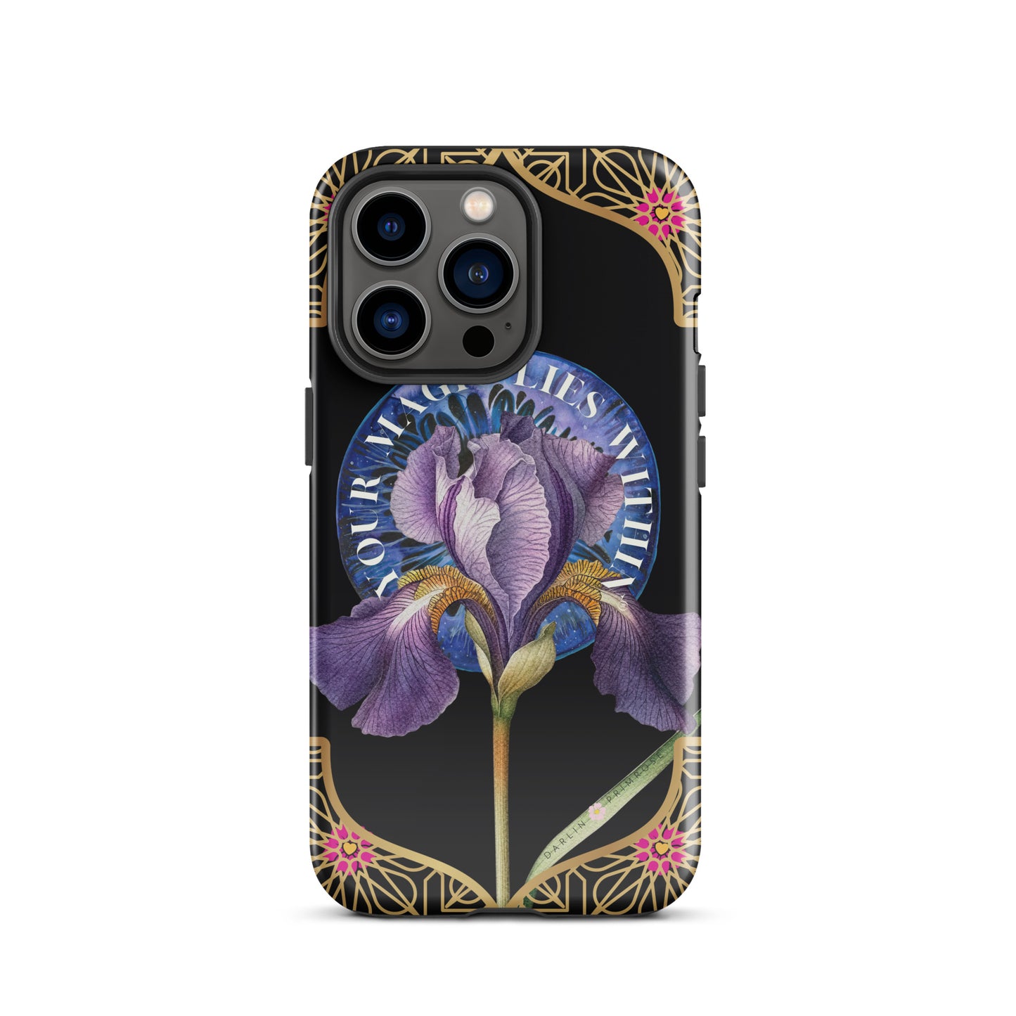 Your MAGIC lies within® Iris Eye - Tough Case for iPhone® - Darlin Primrose