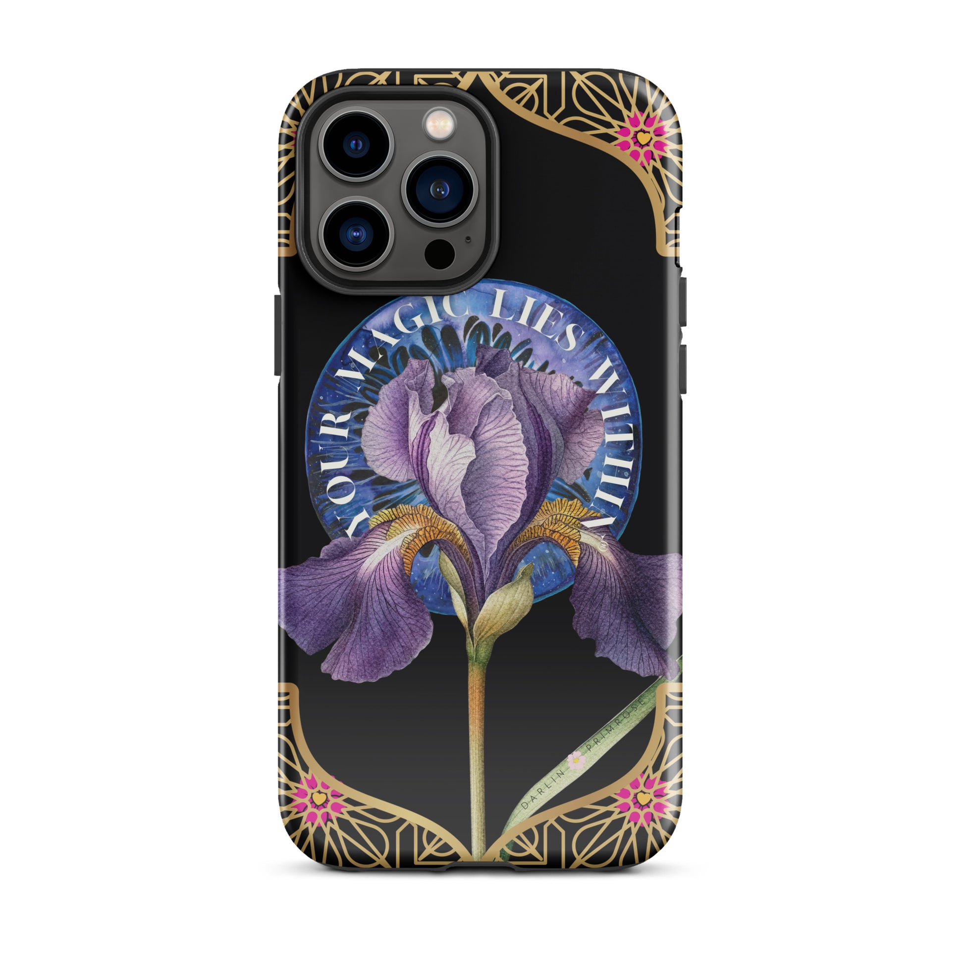 Your MAGIC lies within® Iris Eye - Tough Case for iPhone® - Darlin Primrose