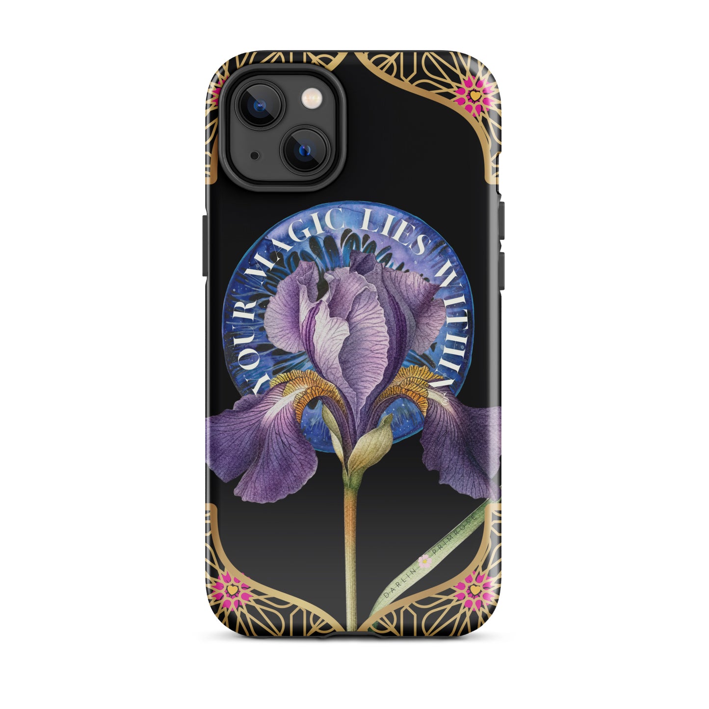 Your MAGIC lies within® Iris Eye - Tough Case for iPhone® - Darlin Primrose