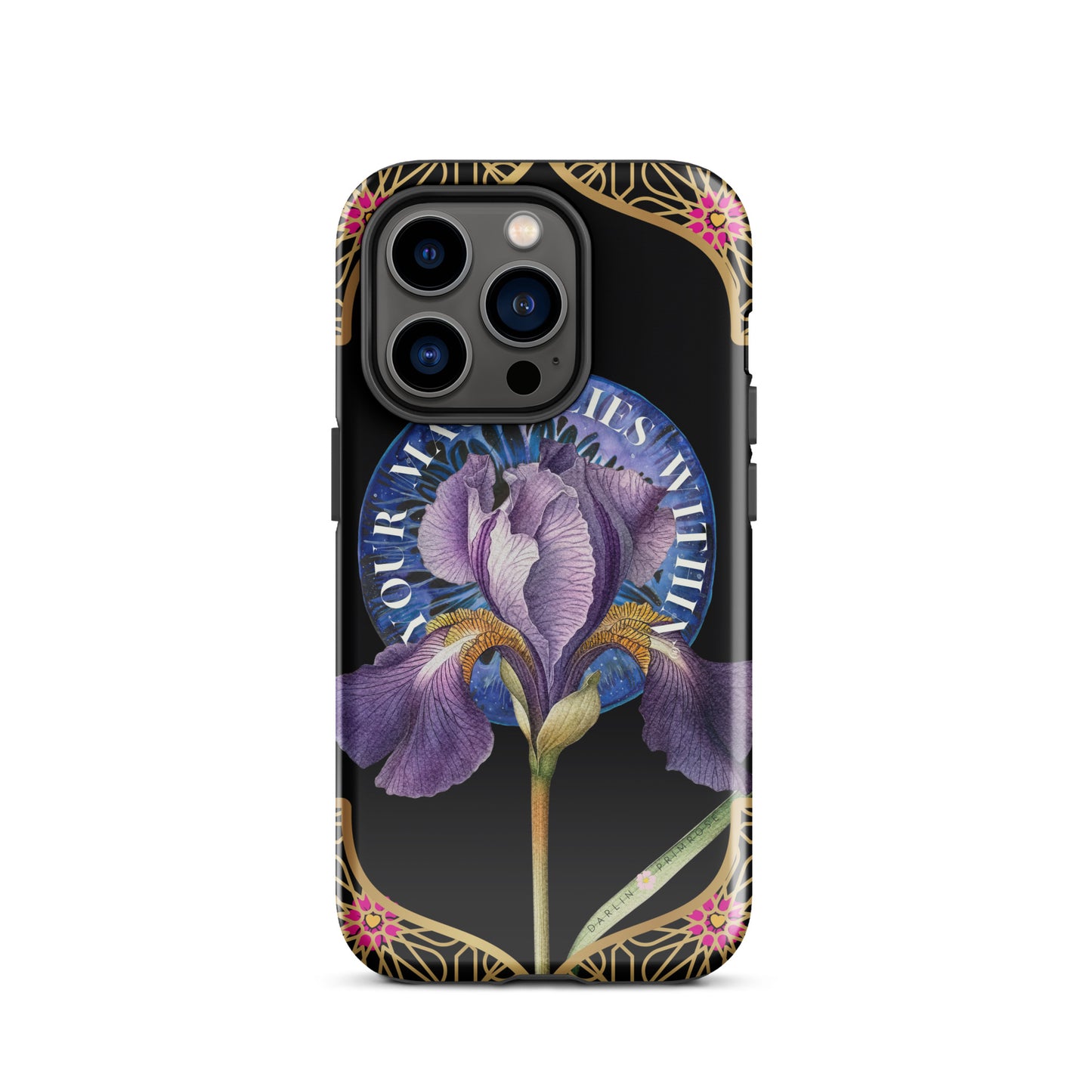 Your MAGIC lies within® Iris Eye - Tough Case for iPhone® - Darlin Primrose