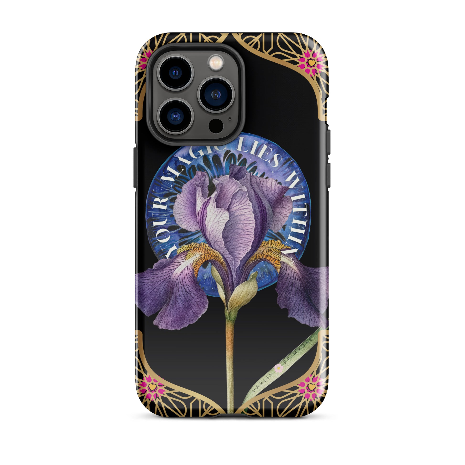 Your MAGIC lies within® Iris Eye - Tough Case for iPhone® - Darlin Primrose