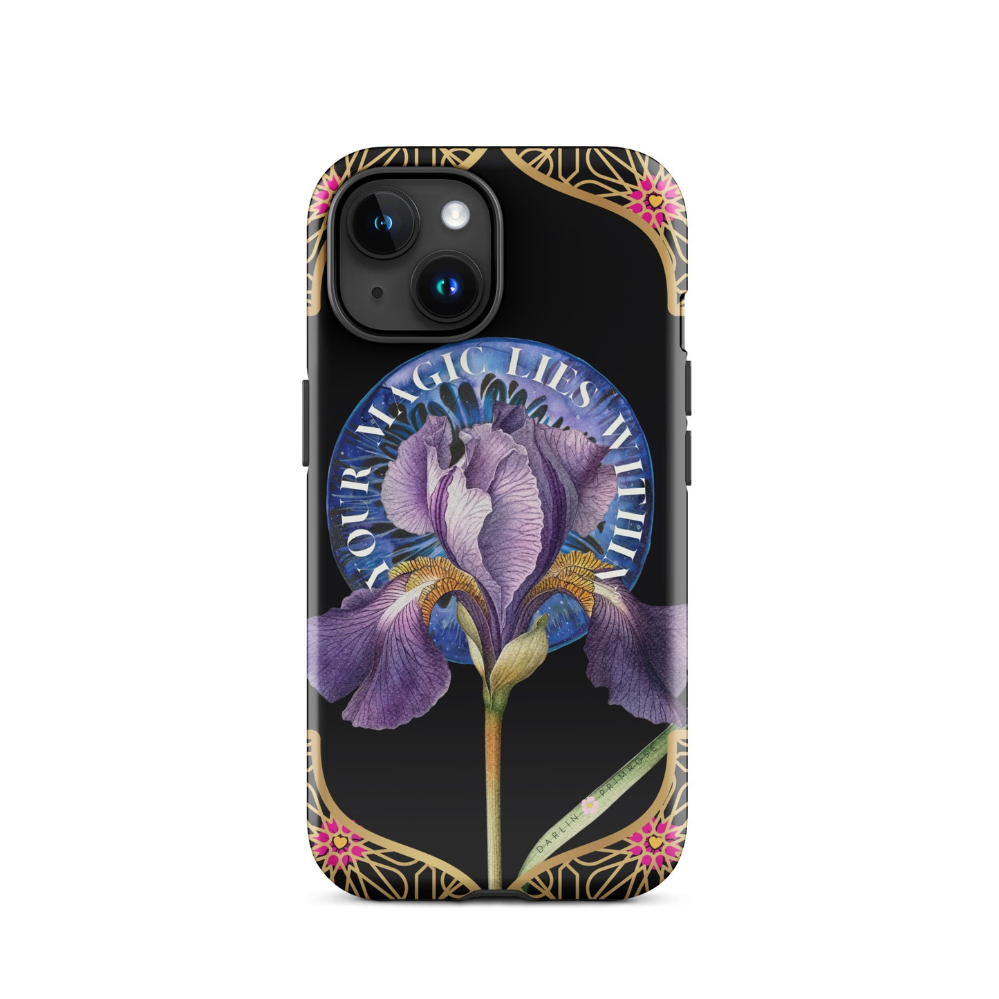 Your MAGIC lies within® Iris Eye - Tough Case for iPhone® - Darlin Primrose