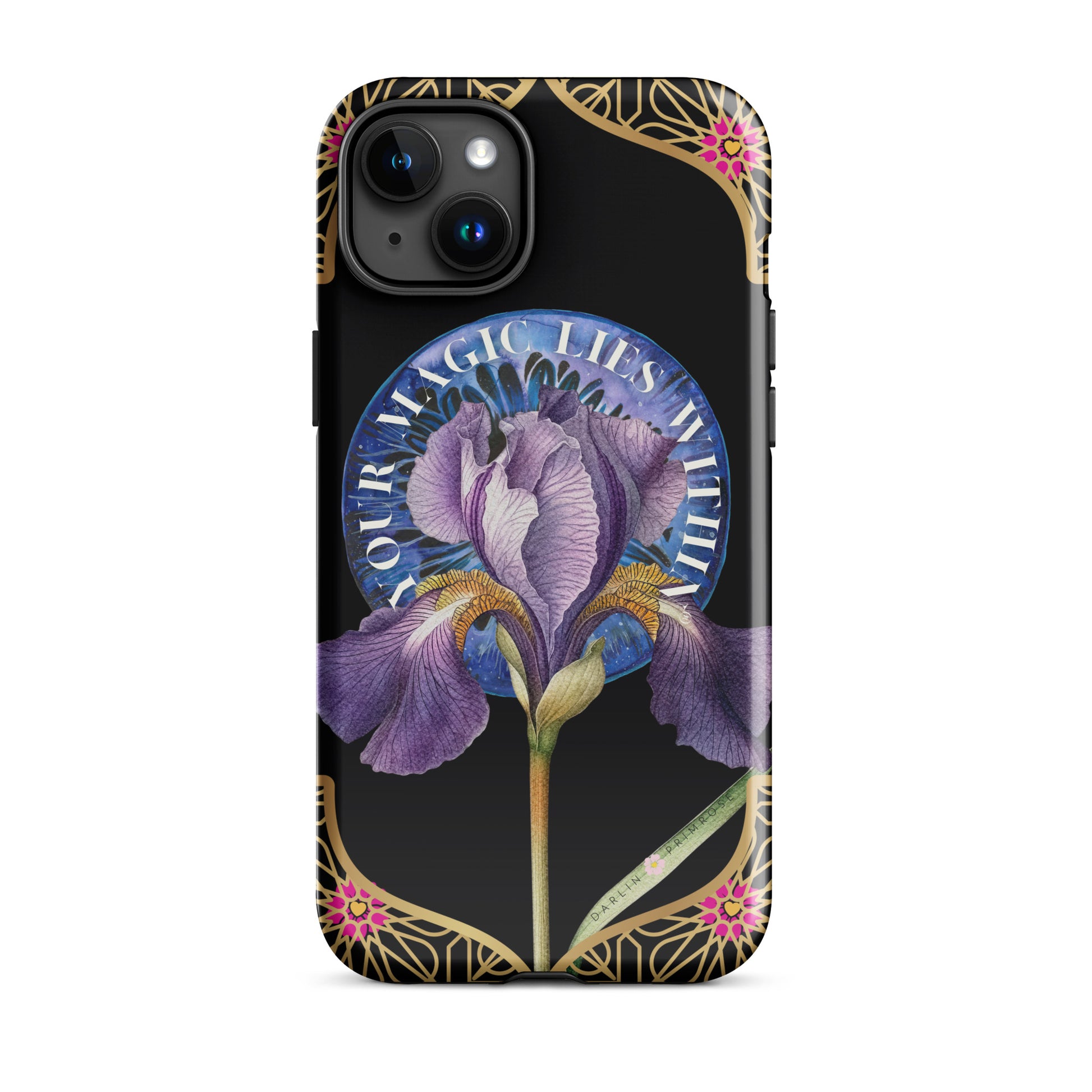 Your MAGIC lies within® Iris Eye - Tough Case for iPhone® - Darlin Primrose