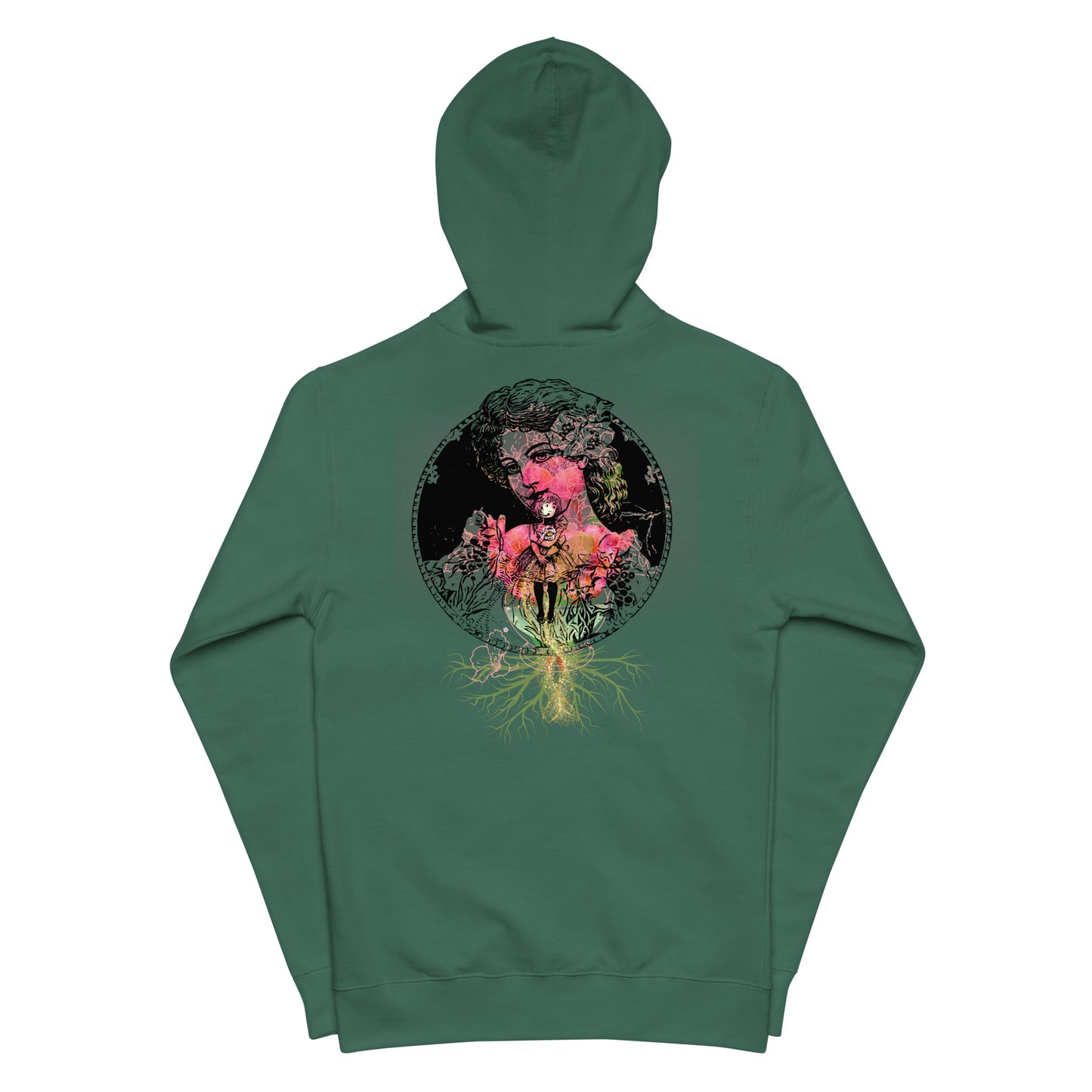 Inner Child -Unisex fleece zip up hoodie - Darlin Primrose