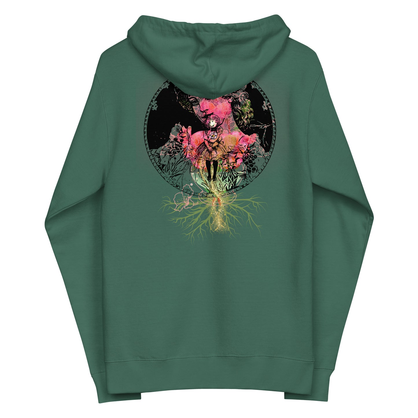Inner Child -Unisex fleece zip up hoodie - Darlin Primrose
