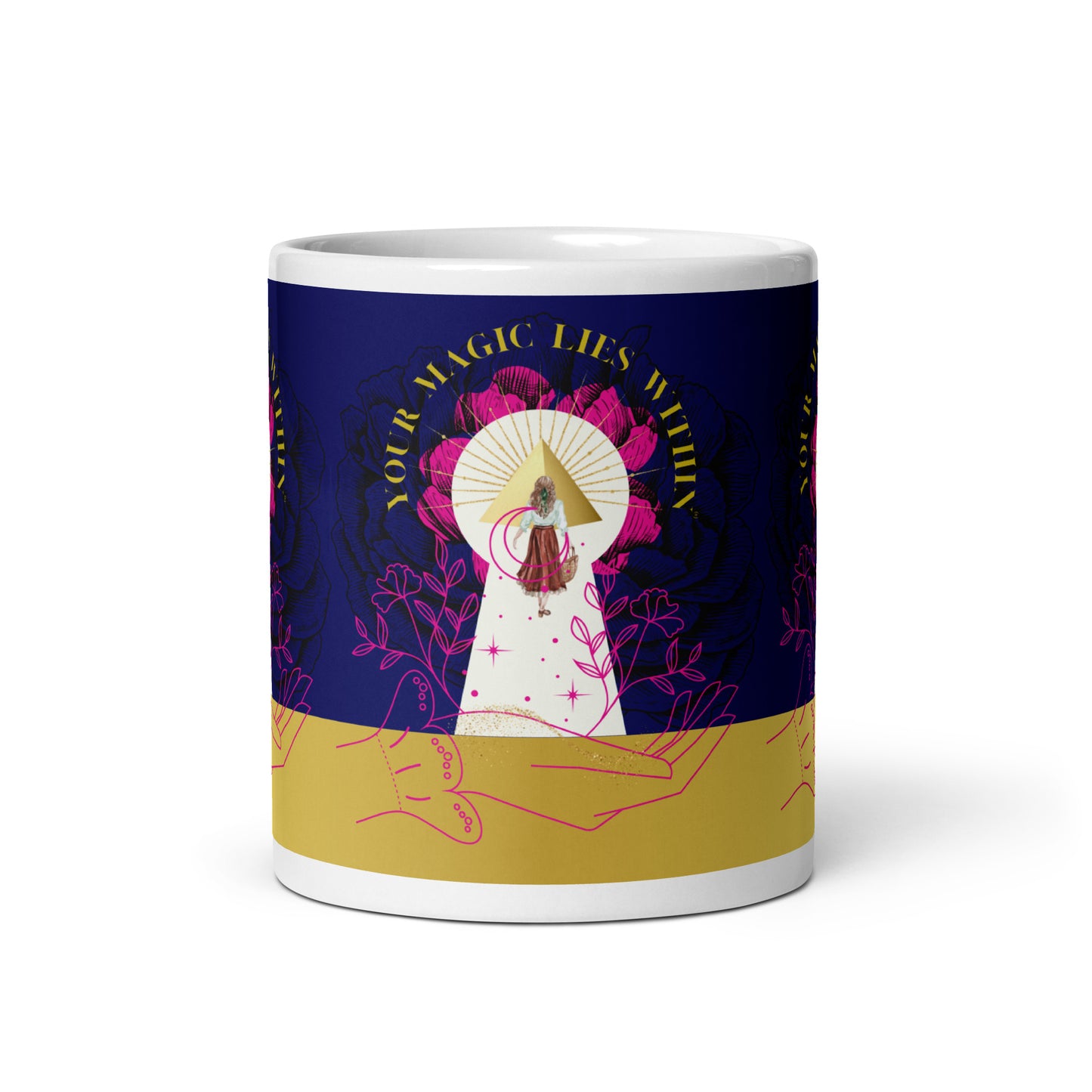 Your MAGIC lies within® Key to Happiness -Mug - Darlin Primrose