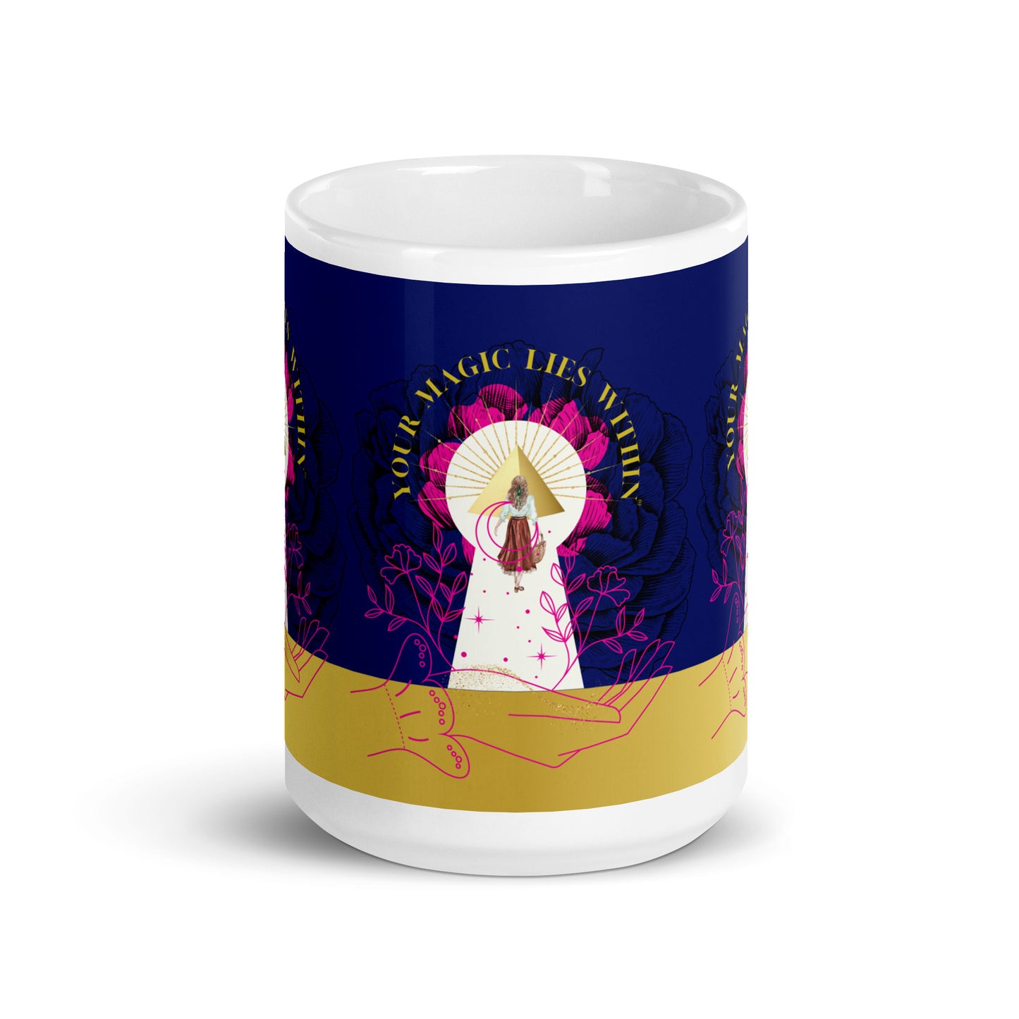 Your MAGIC lies within® Key to Happiness -Mug - Darlin Primrose