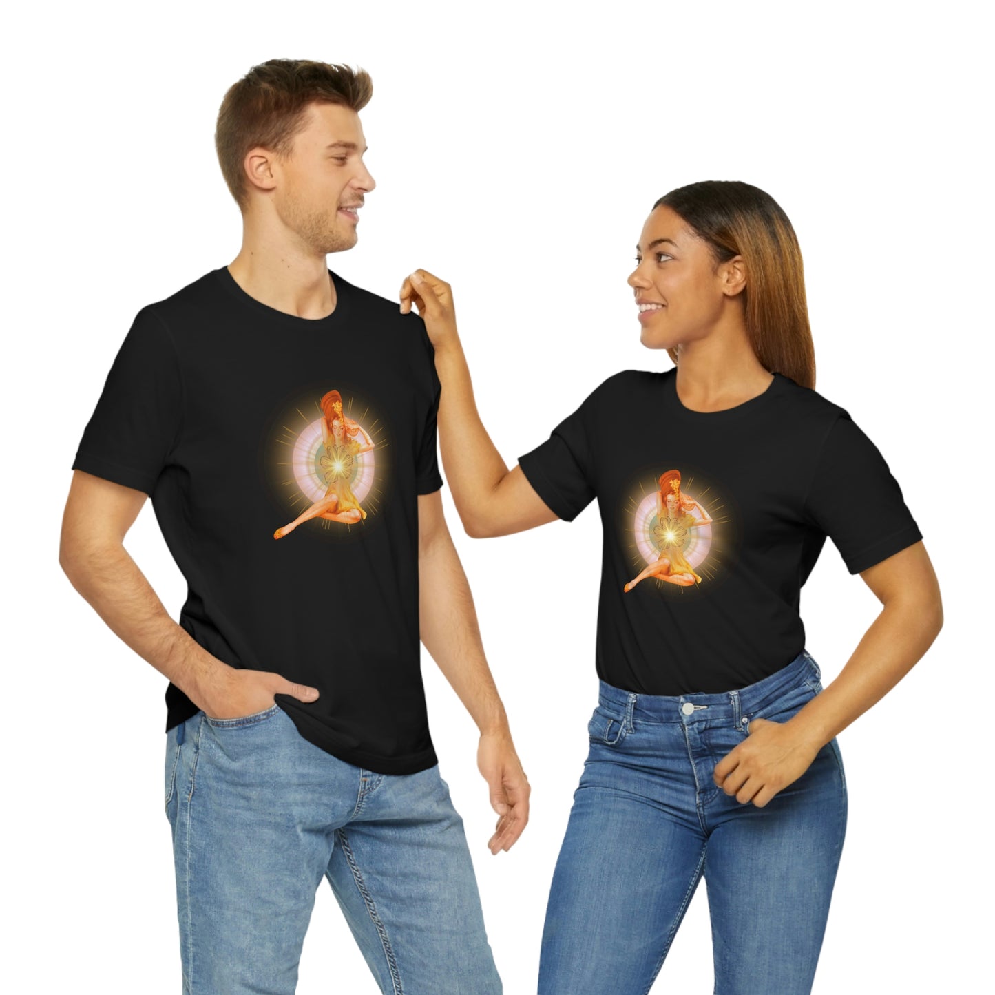 The Universe has my back Unisex Jersey Short Sleeve Tee - Darlin Primrose