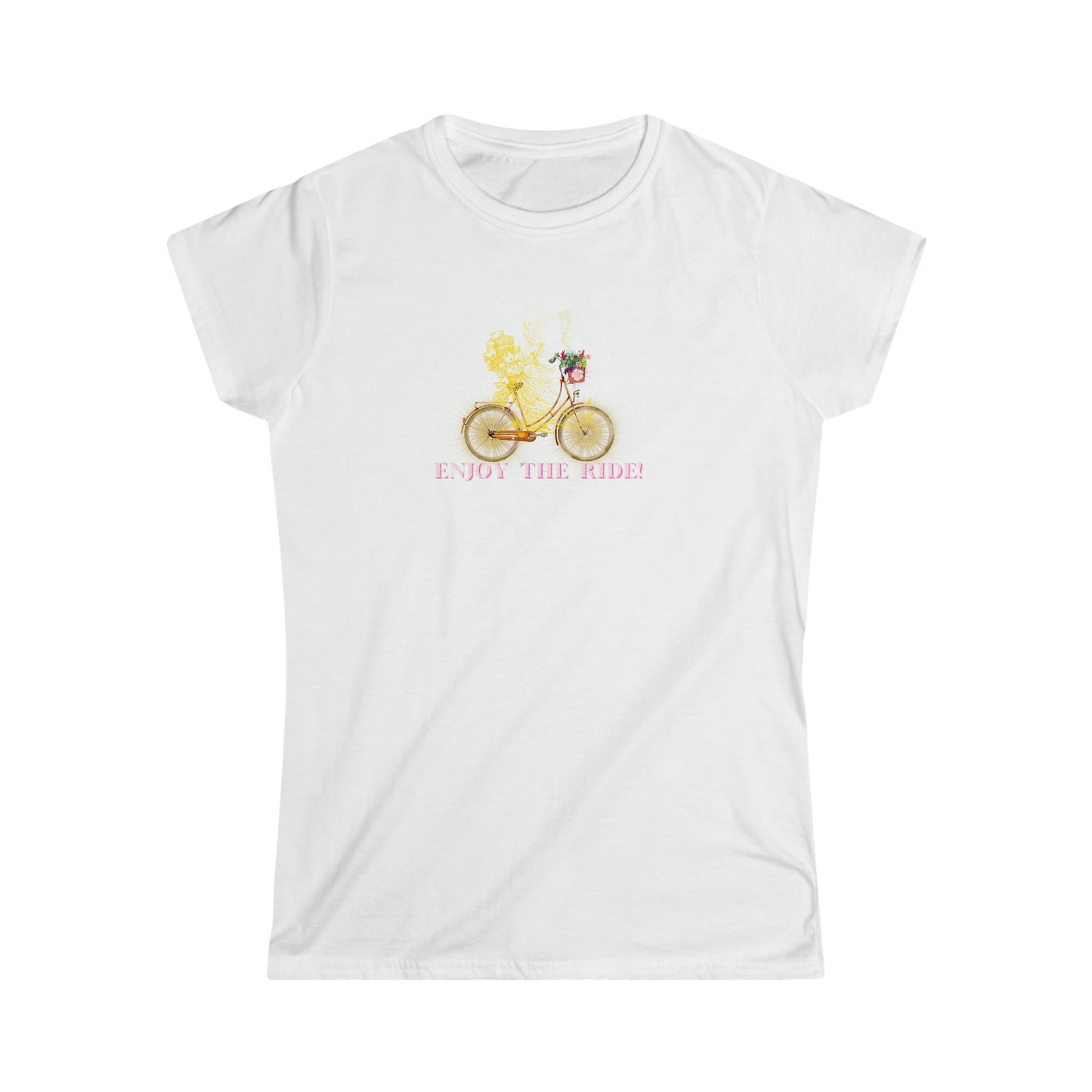 Enjoy the RIDE! Woman's Softstyle tee - Darlin Primrose™