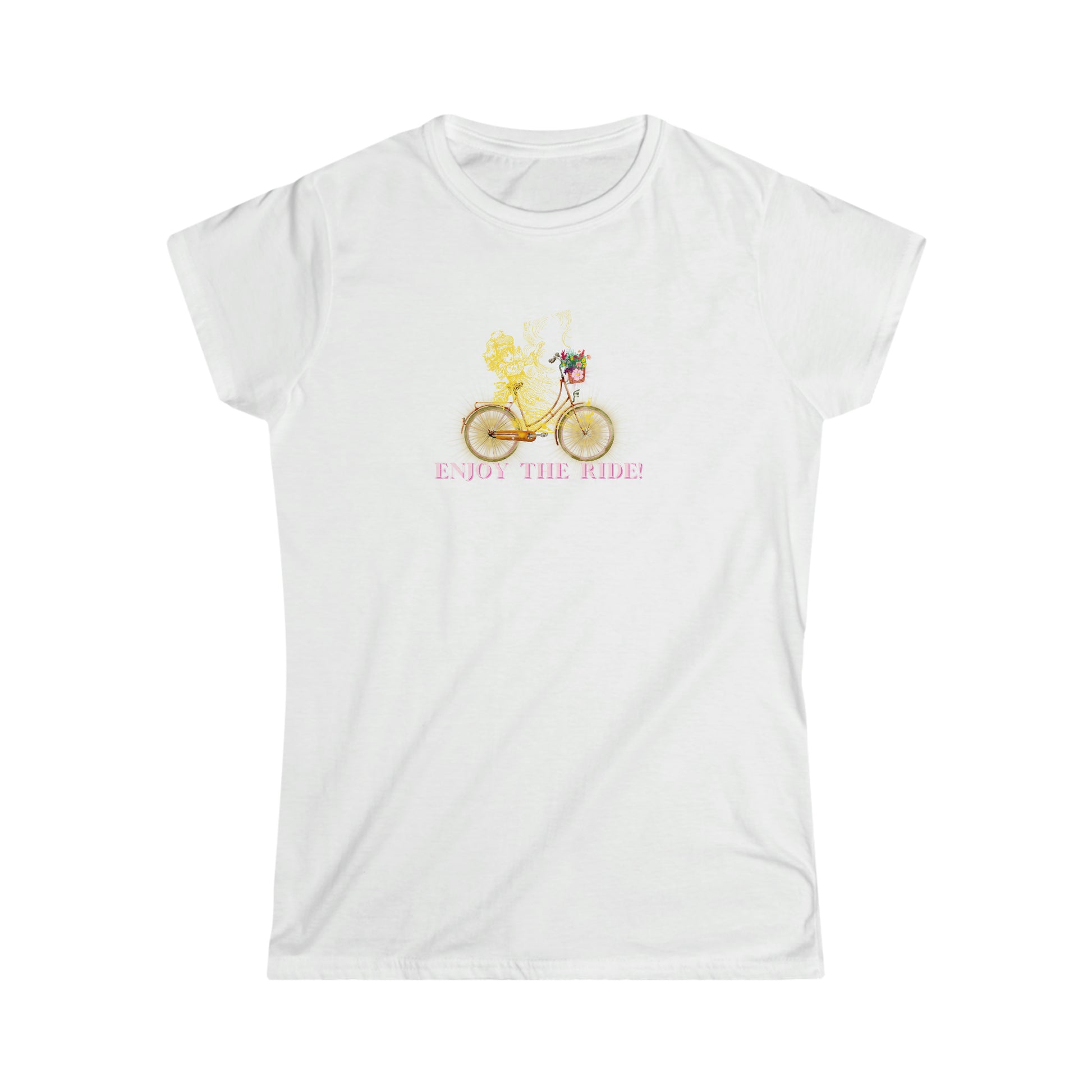 Enjoy the RIDE! Woman's Softstyle tee - Darlin Primrose™
