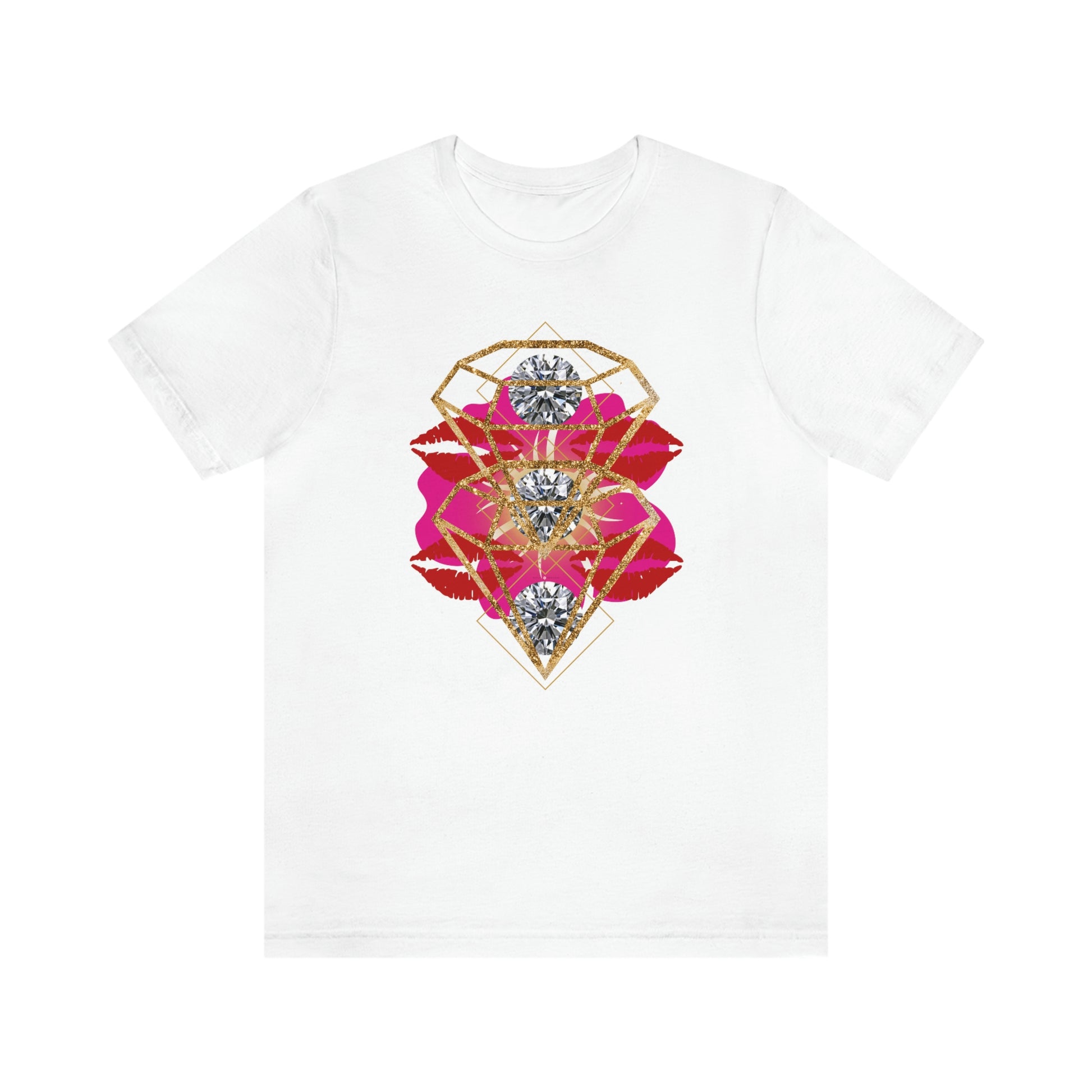 Blings & Kisses Unisex Jersey Short Sleeve Tee - Darlin Primrose