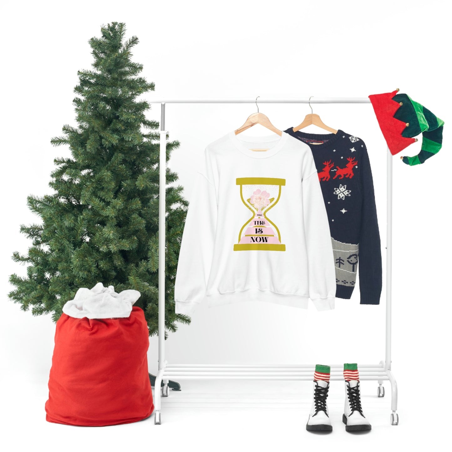 Now is the Time-Unisex Crewneck Sweatshirt - Darlin Primrose