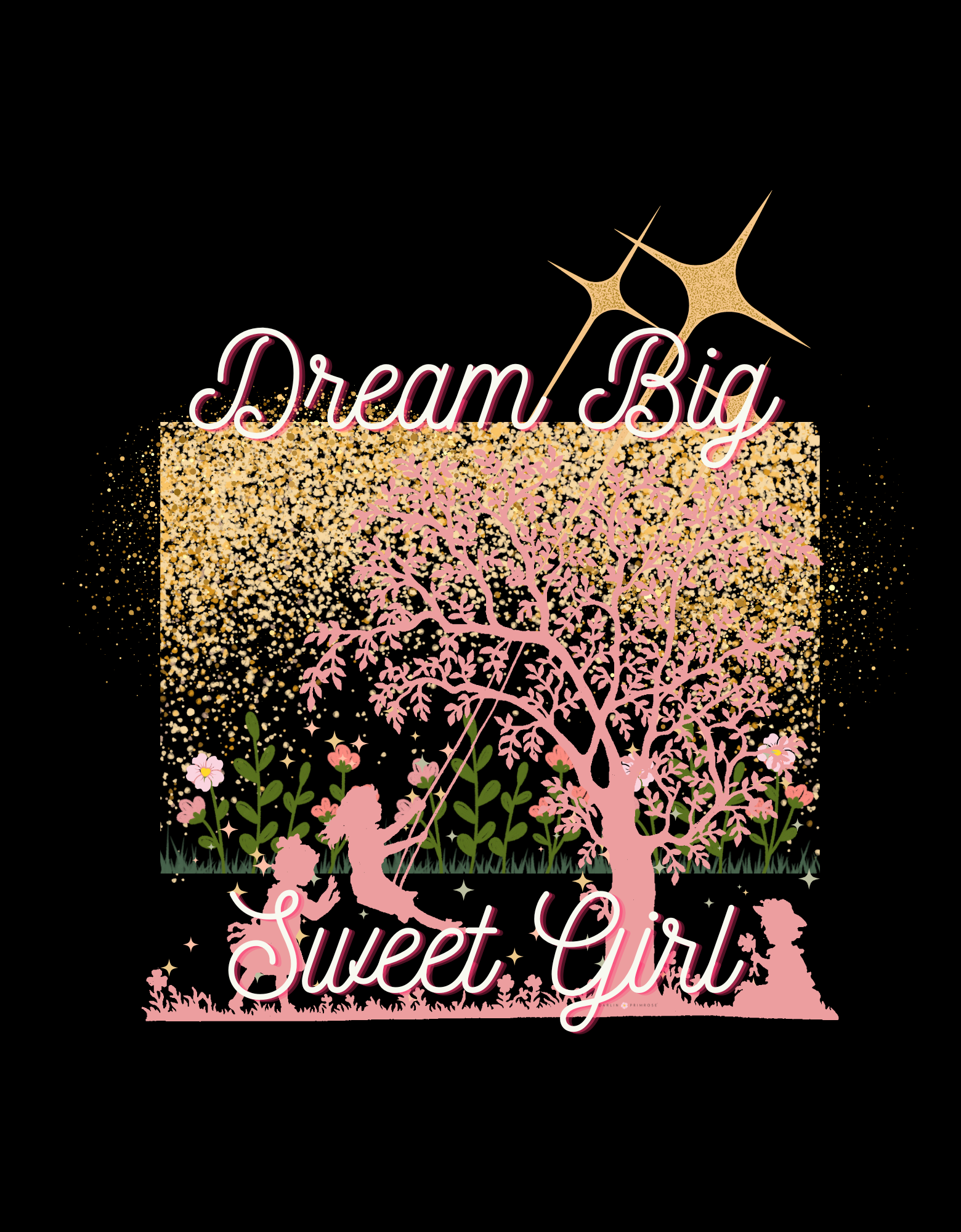 Dream Big Sweet Girl- Unisex Sweatshirt-Darlin Primrose™