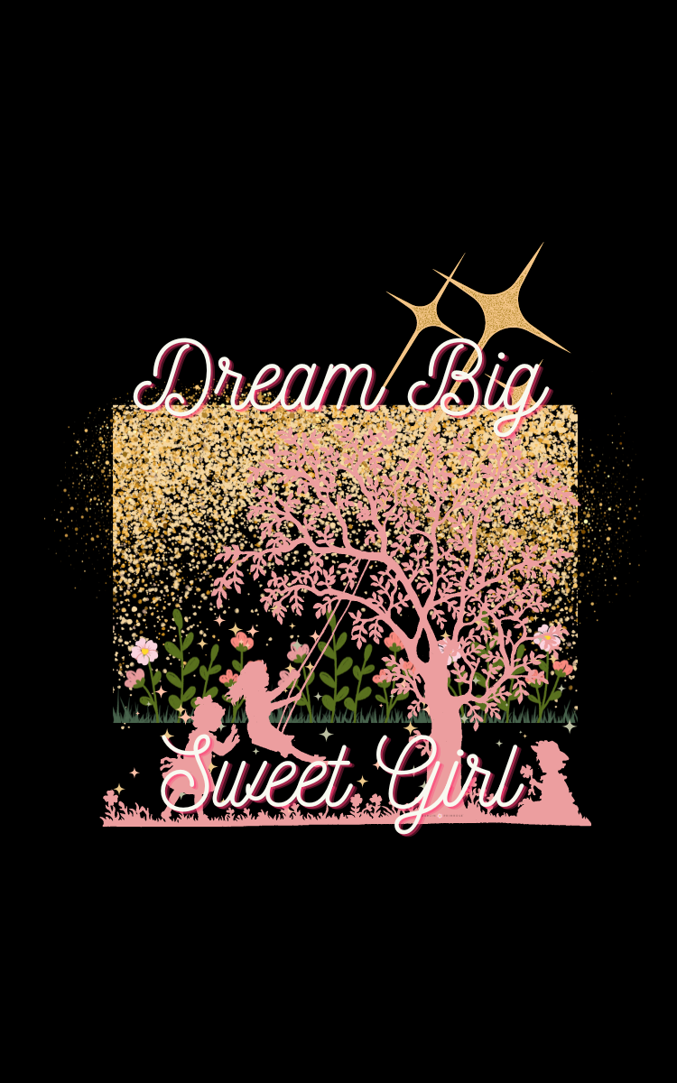 Dream Big Sweet Girl-Unisex Jersey Short Sleeve Tee-Darlin Primrose™